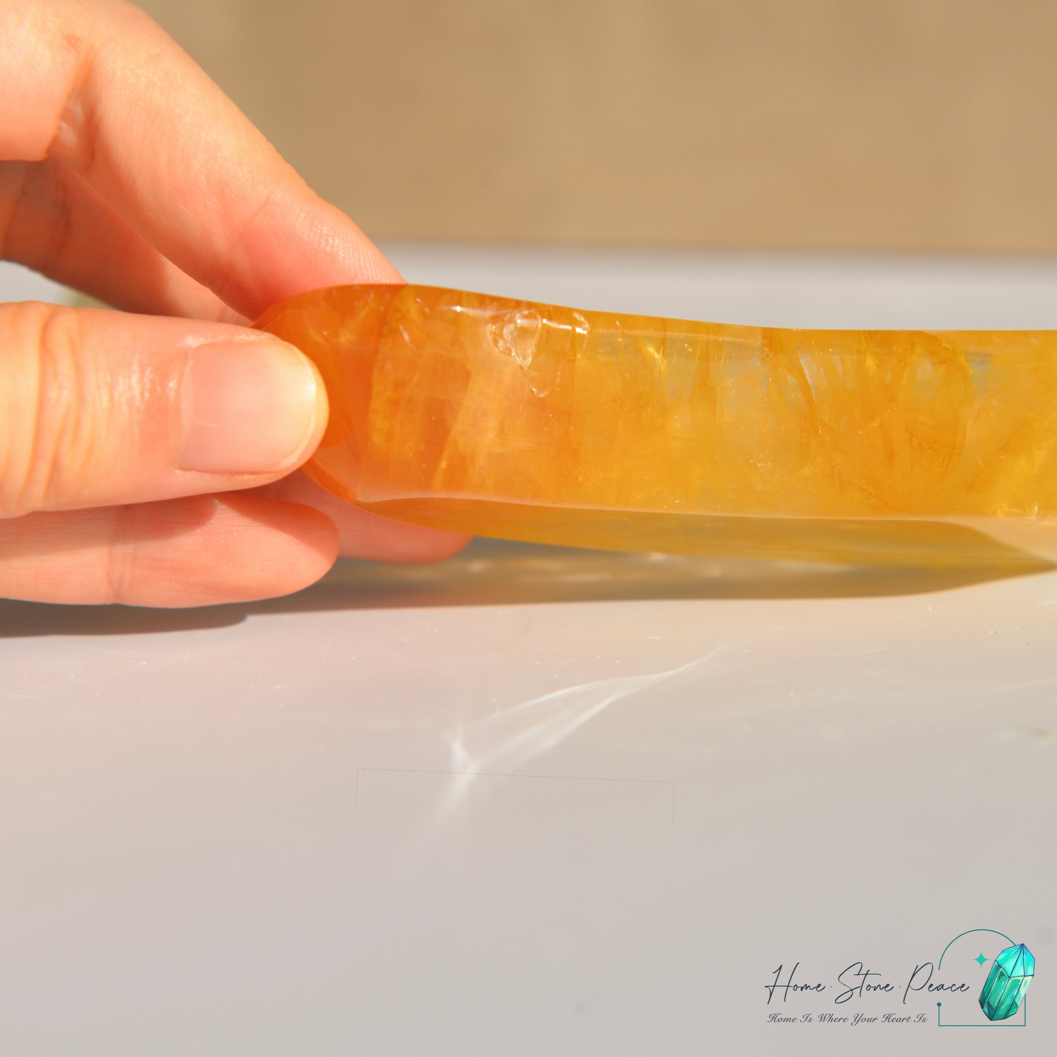 黃金療癒者水晶小碟 Golden Healer Trinket Dish