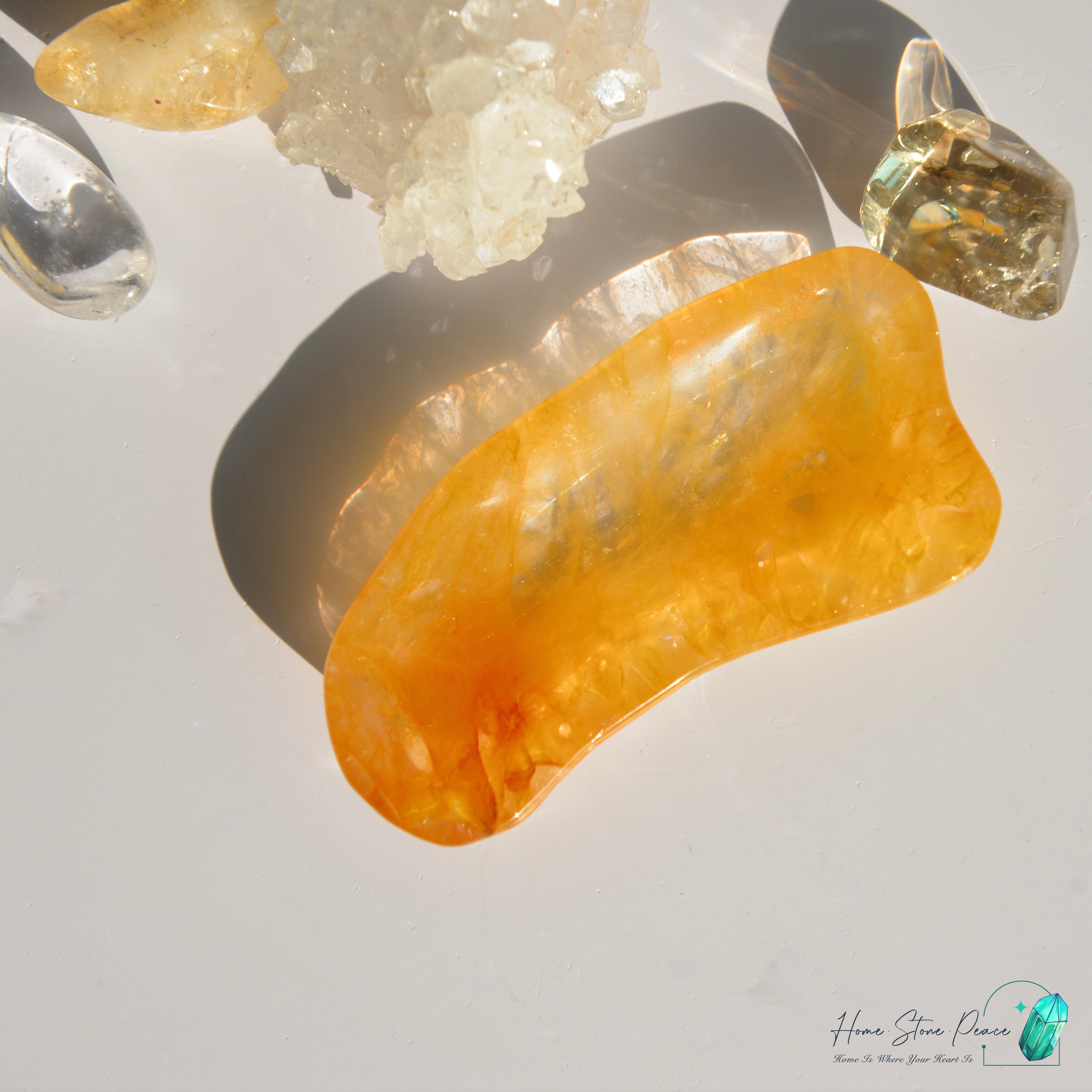 黃金療癒者水晶小碟 Golden Healer Trinket Dish