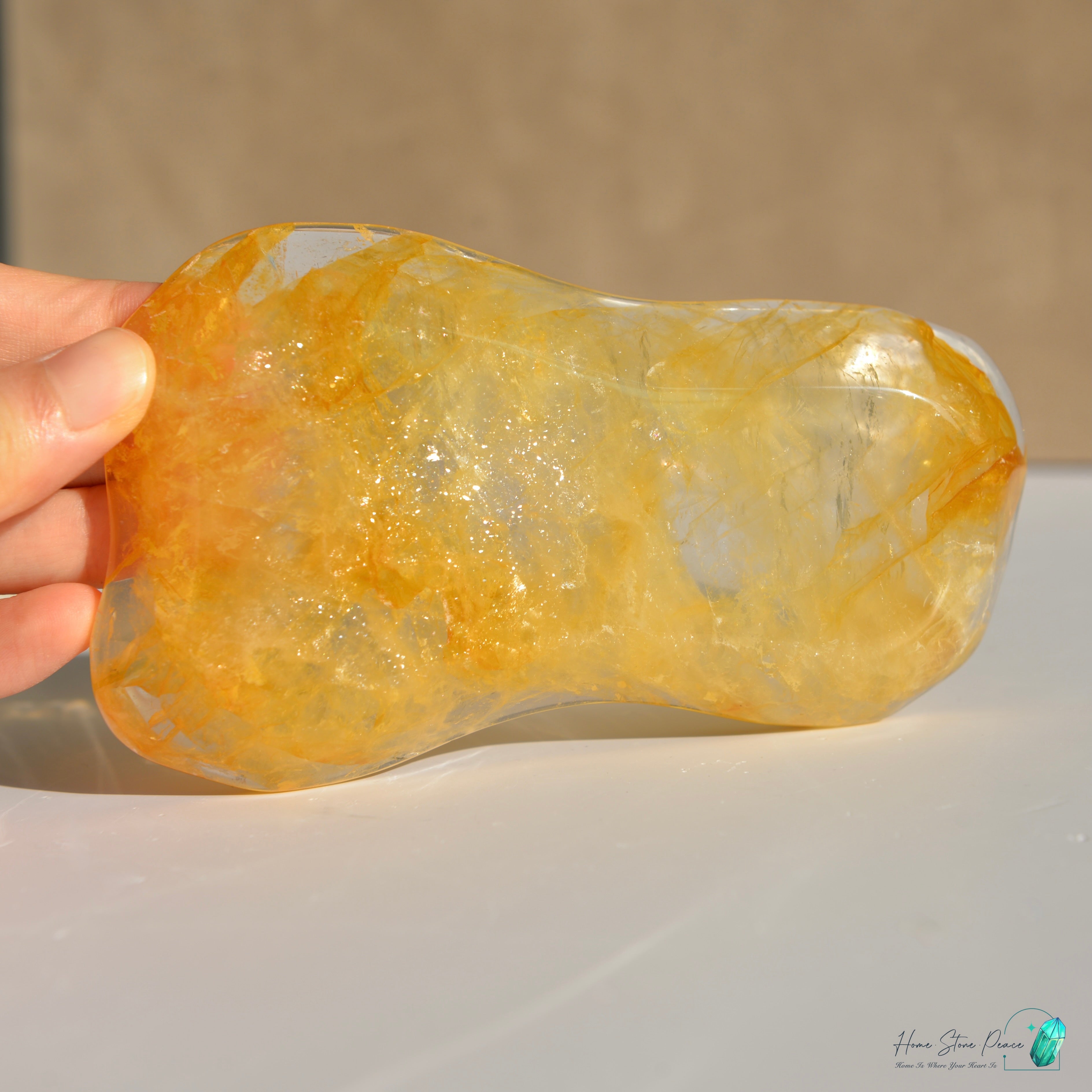 黃金治療癒者水晶小碟ゴールデンヒーラー小物皿