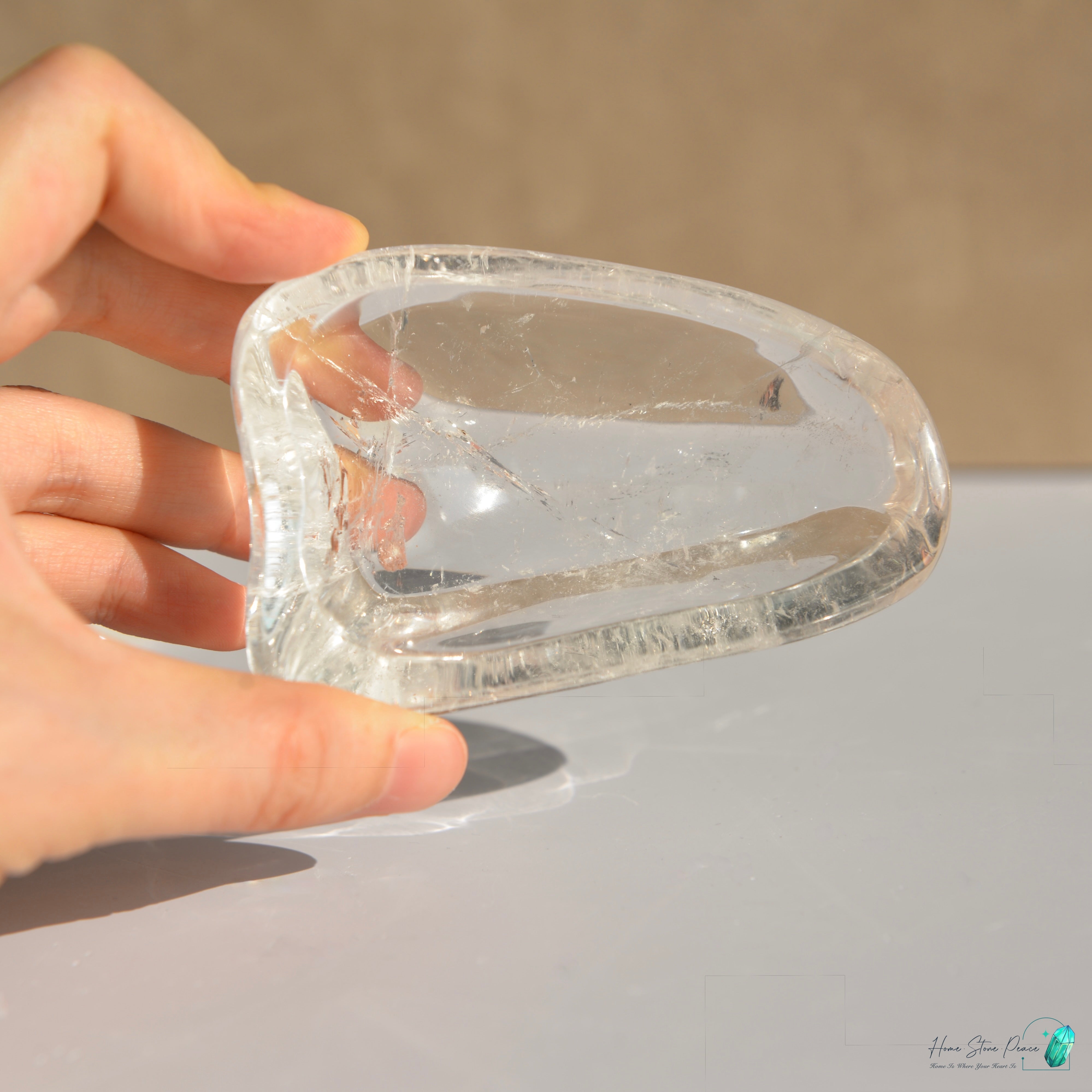 白水晶小碟 Clear Quartz Trinket Dish