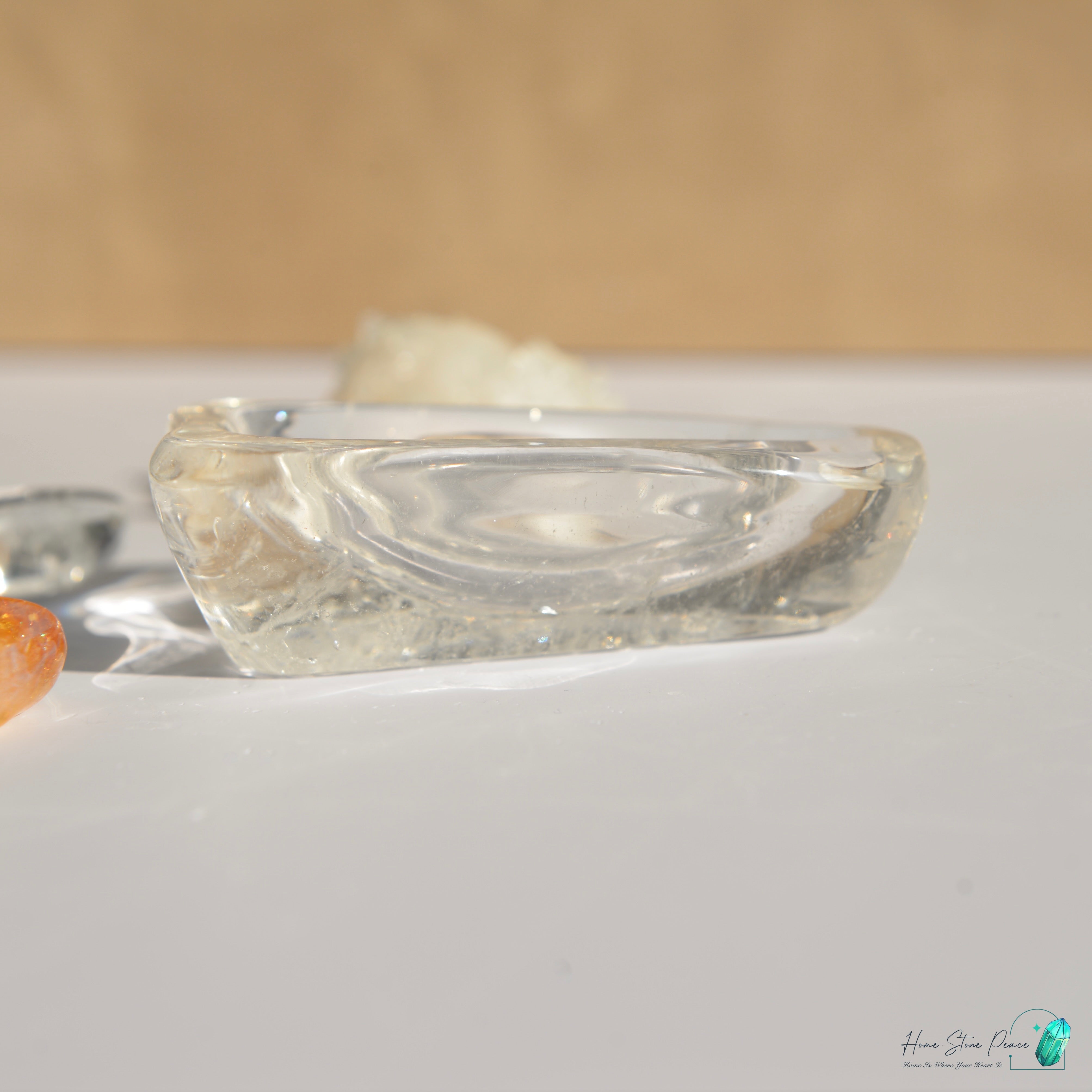 白水晶小碟 Clear Quartz Trinket Dish