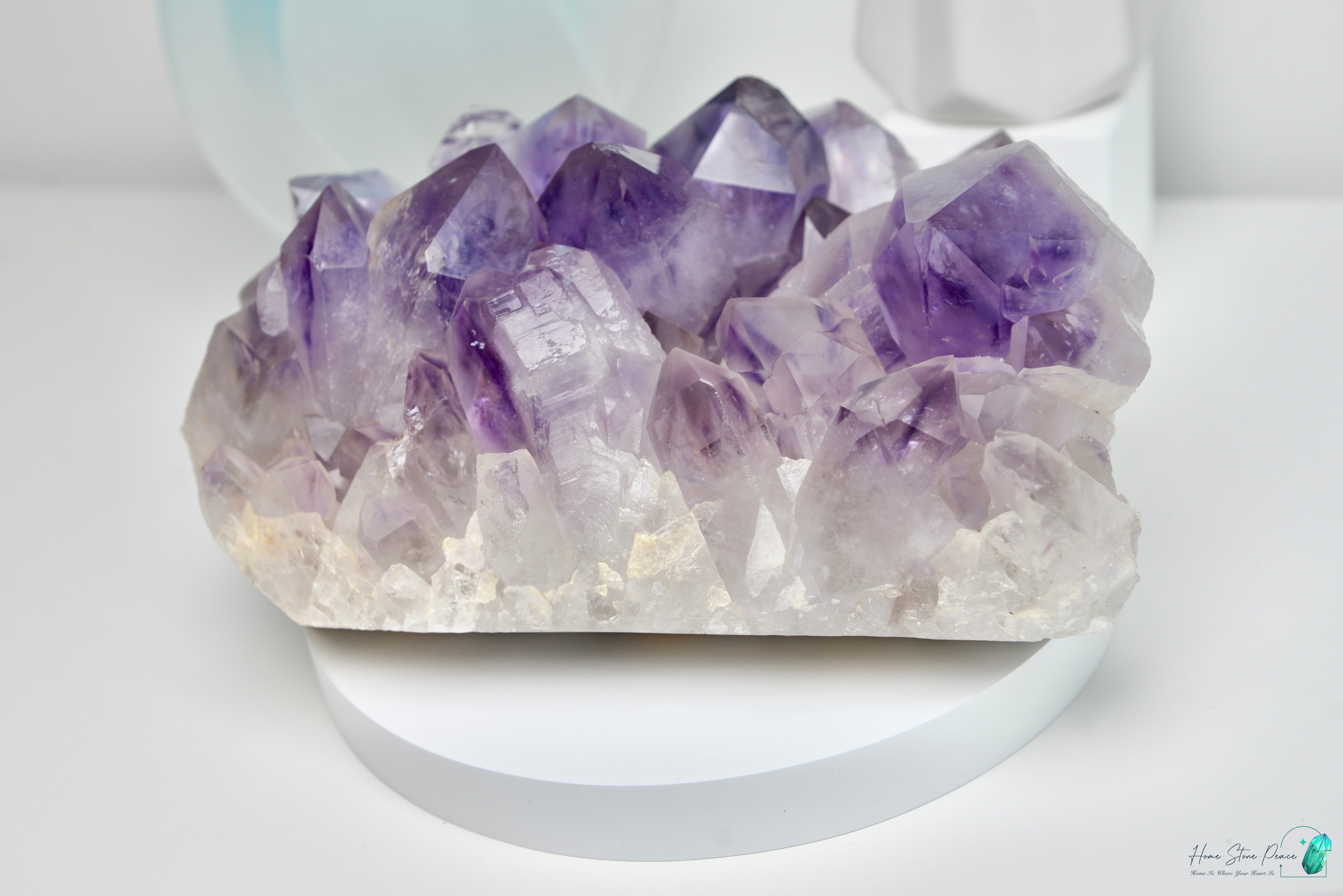 玻利維亞紫水晶簇 (大型)Natural Bolivian Amethyst Cluster (Large)