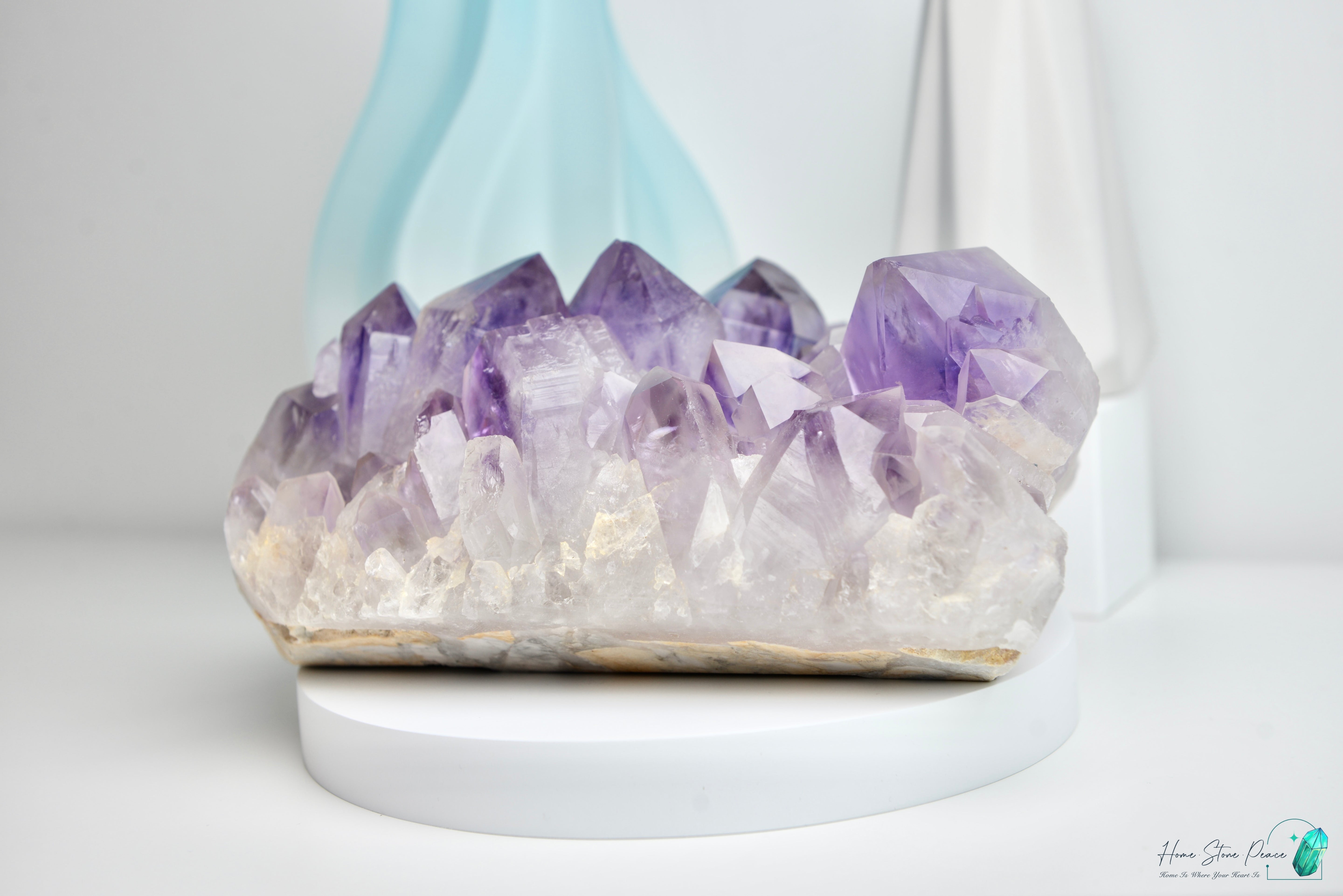 玻利維亞紫水晶簇 (大型)Natural Bolivian Amethyst Cluster (Large)