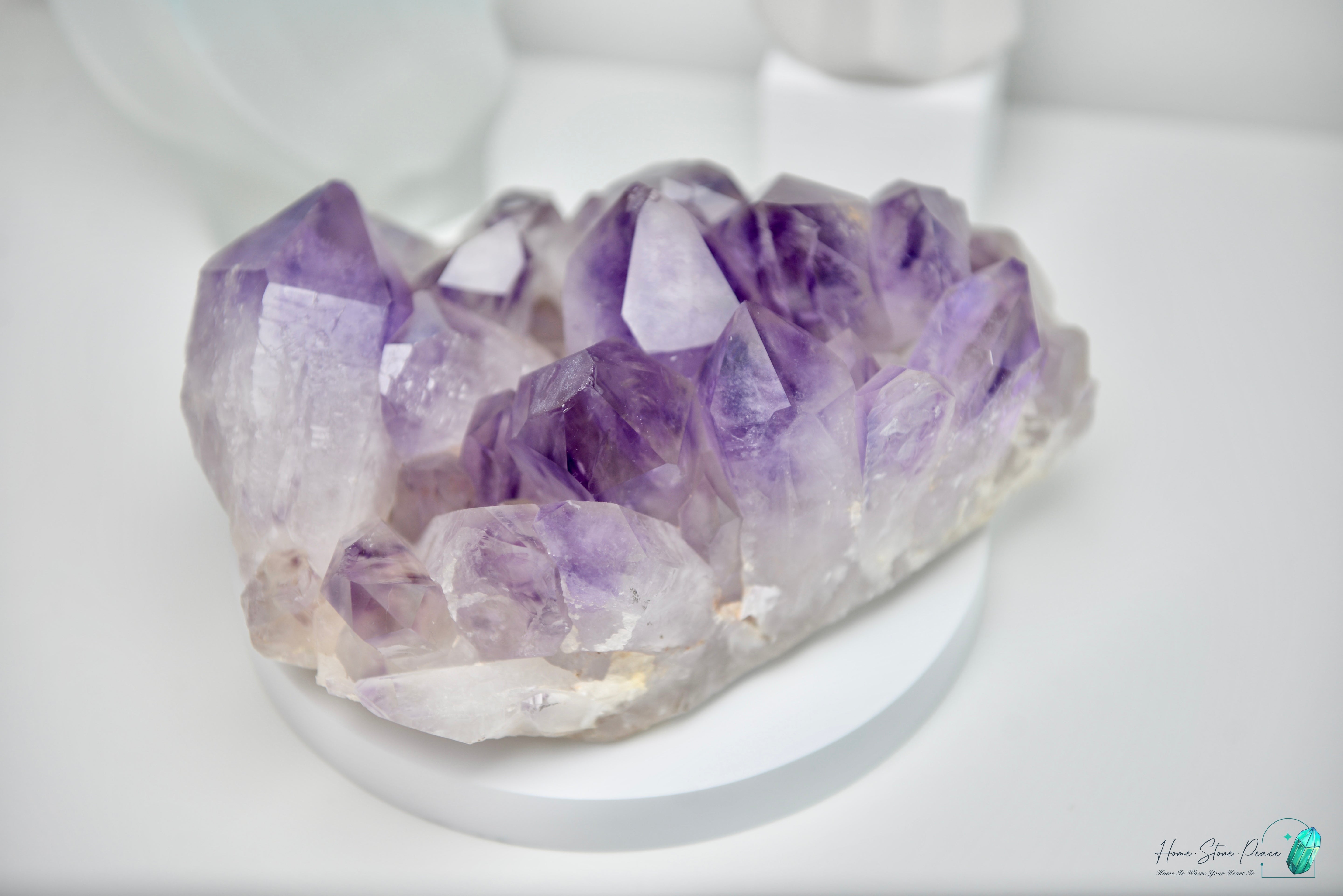 玻利維亞紫水晶簇 (大型)Natural Bolivian Amethyst Cluster (Large)