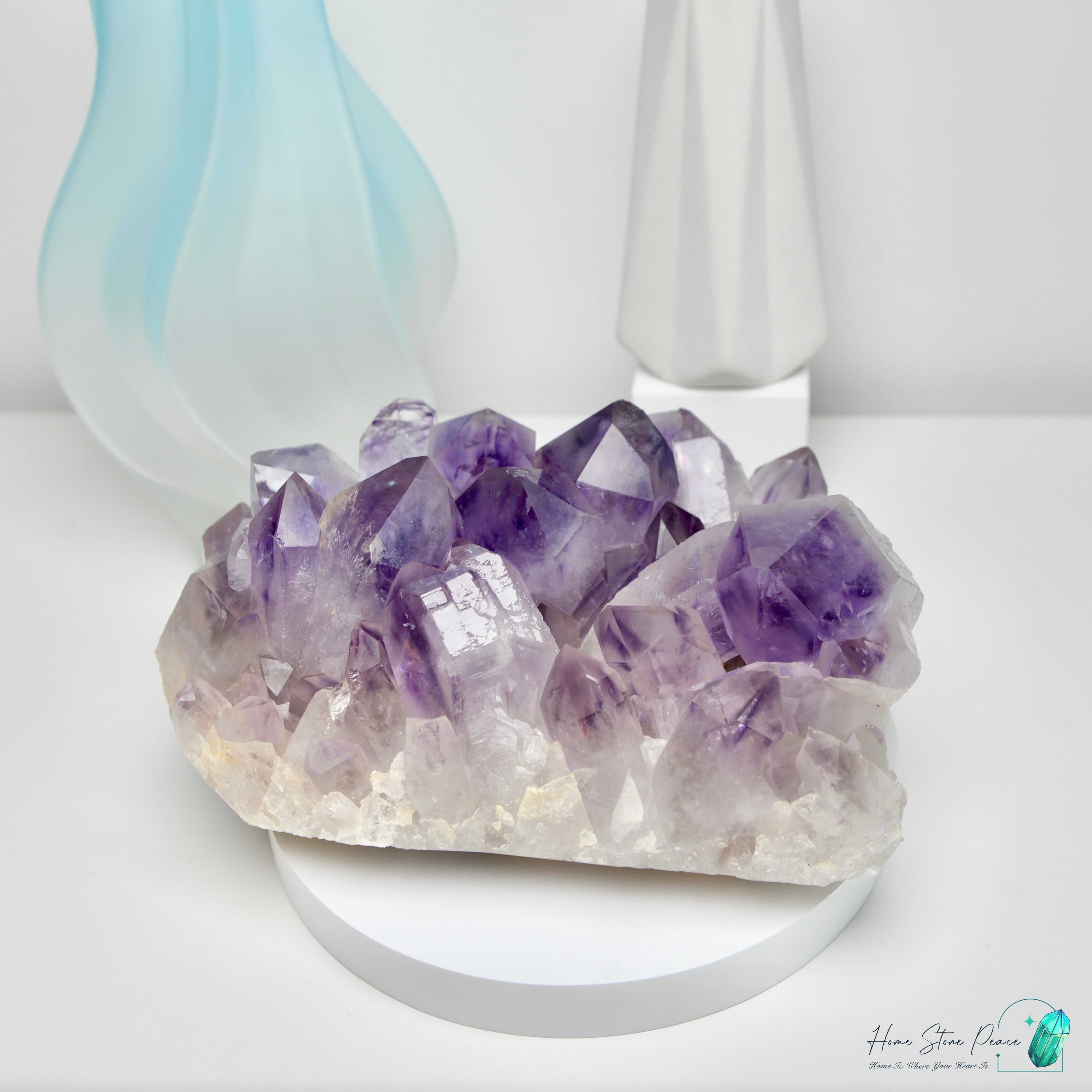 玻利維亞紫水晶簇 (大型)Natural Bolivian Amethyst Cluster (Large)