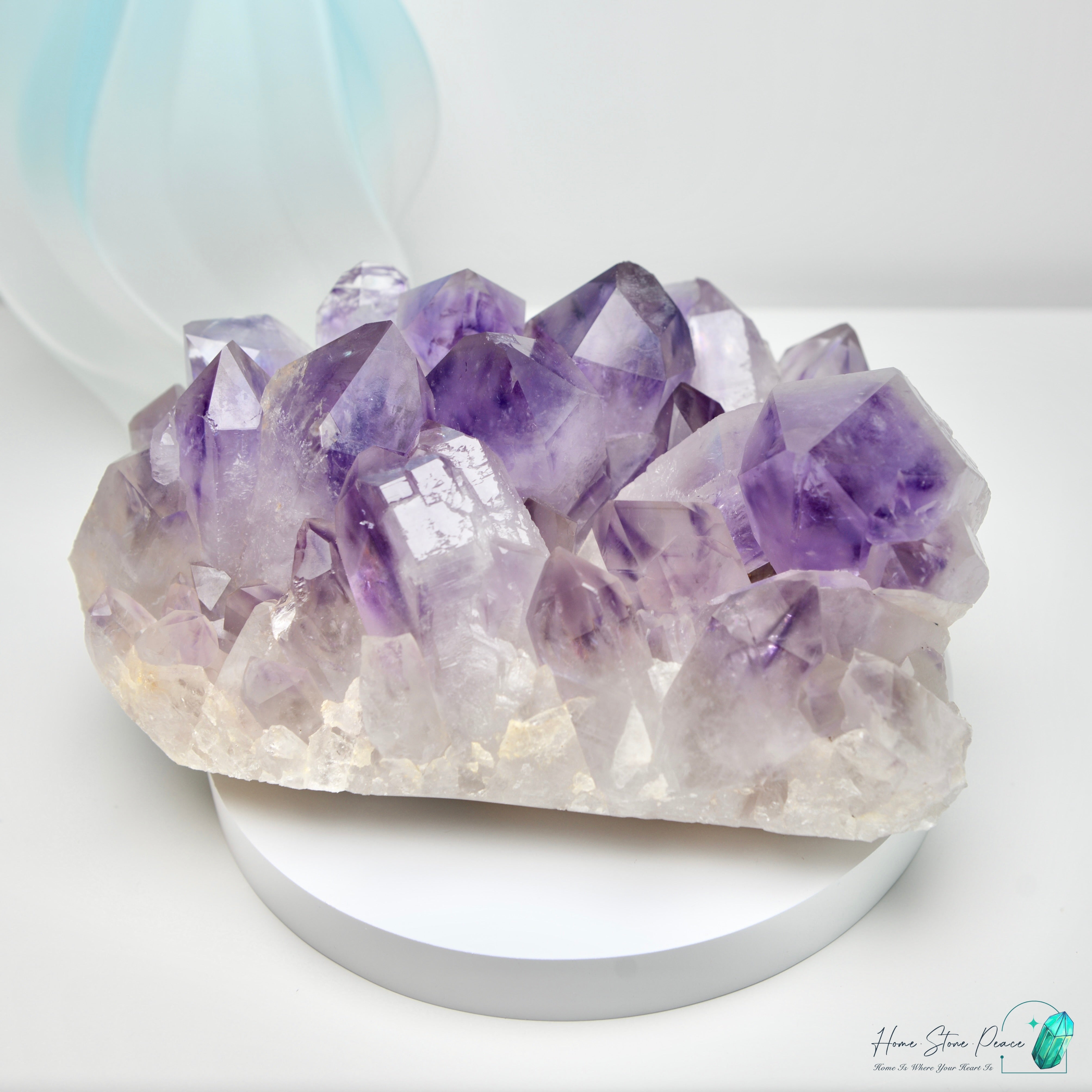 玻利維亞紫水晶簇 (大型)Natural Bolivian Amethyst Cluster (Large)