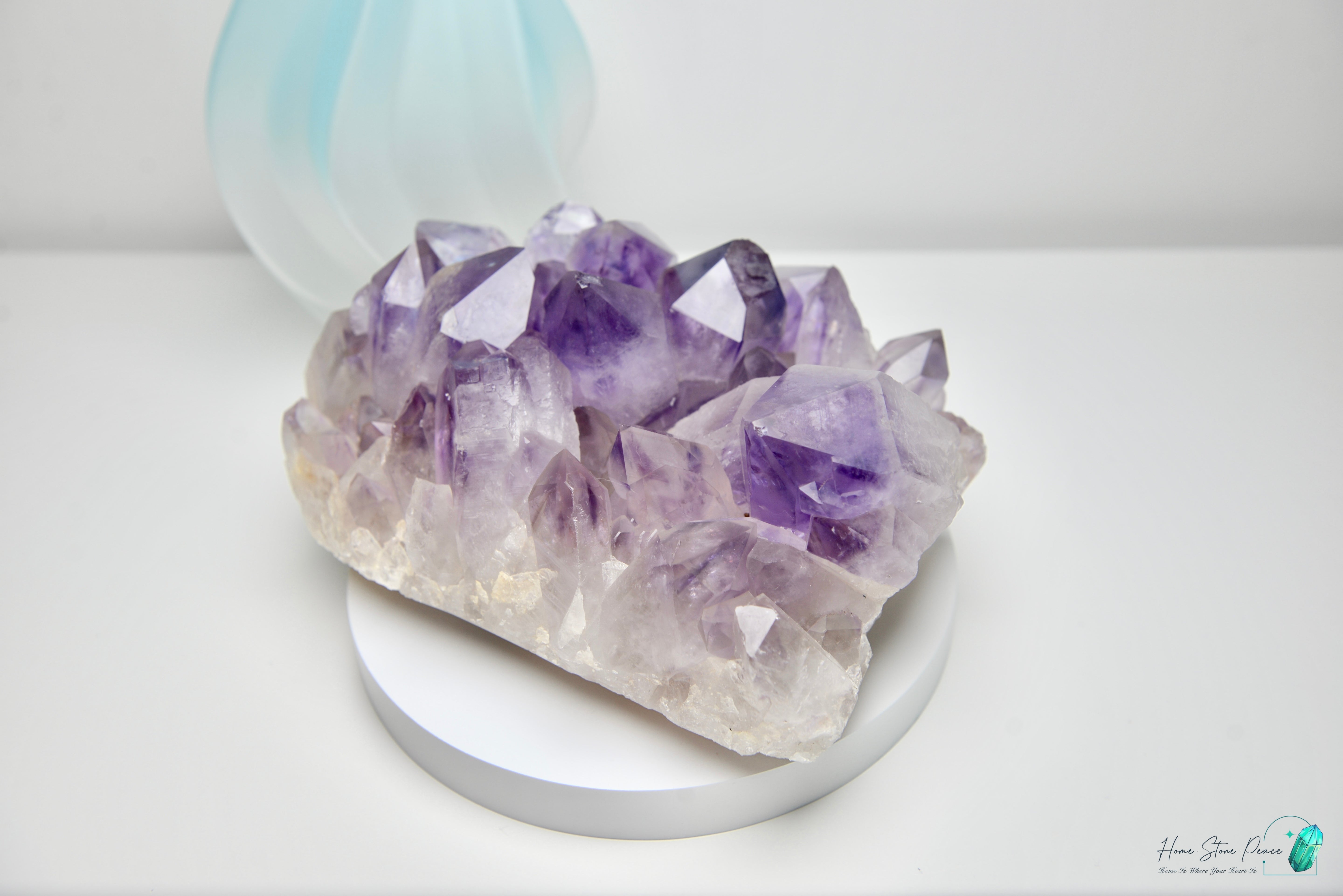 玻利維亞紫水晶簇 (大型)Natural Bolivian Amethyst Cluster (Large)