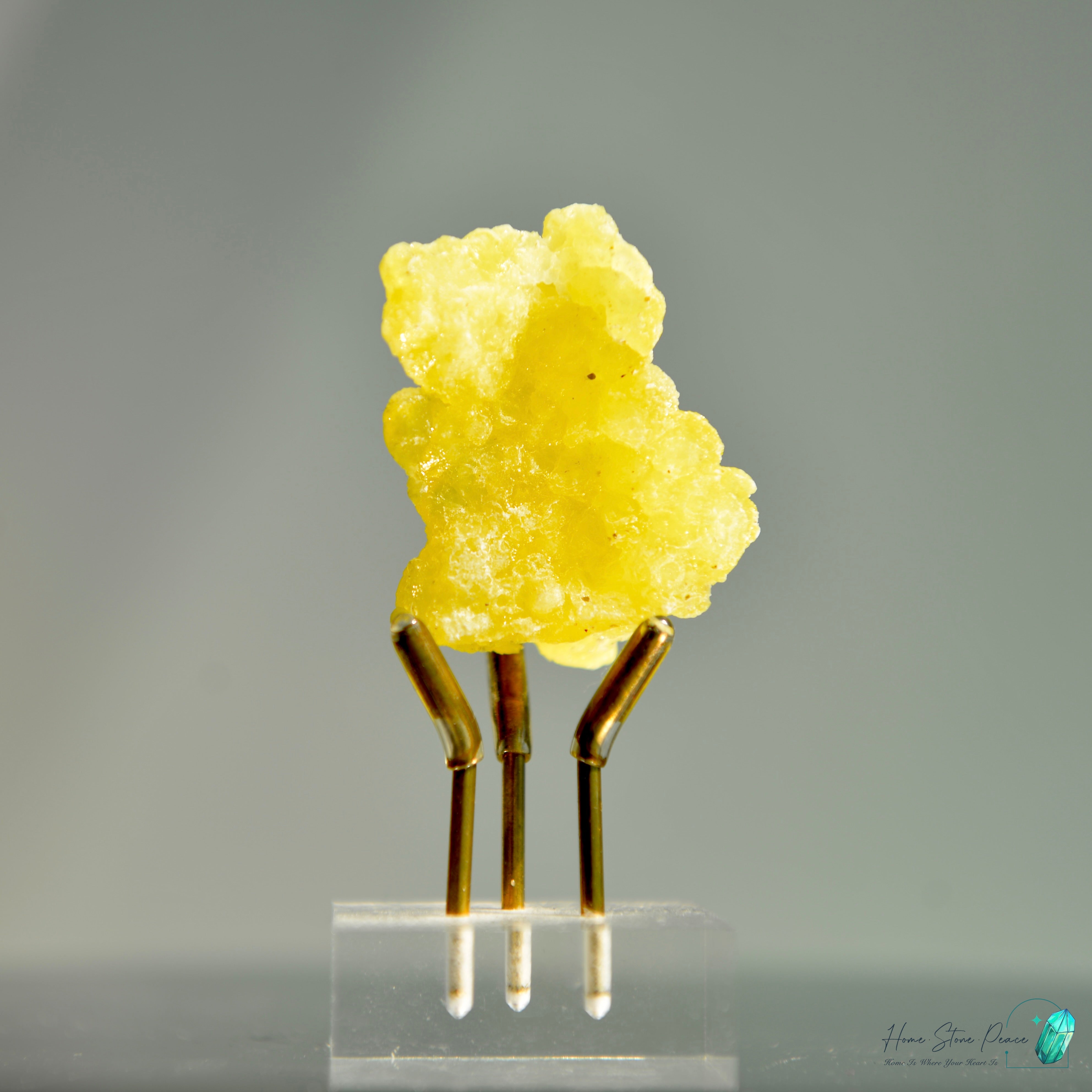 巴基斯坦黄色水鎂石原石 Balochistan Yellow Brucite