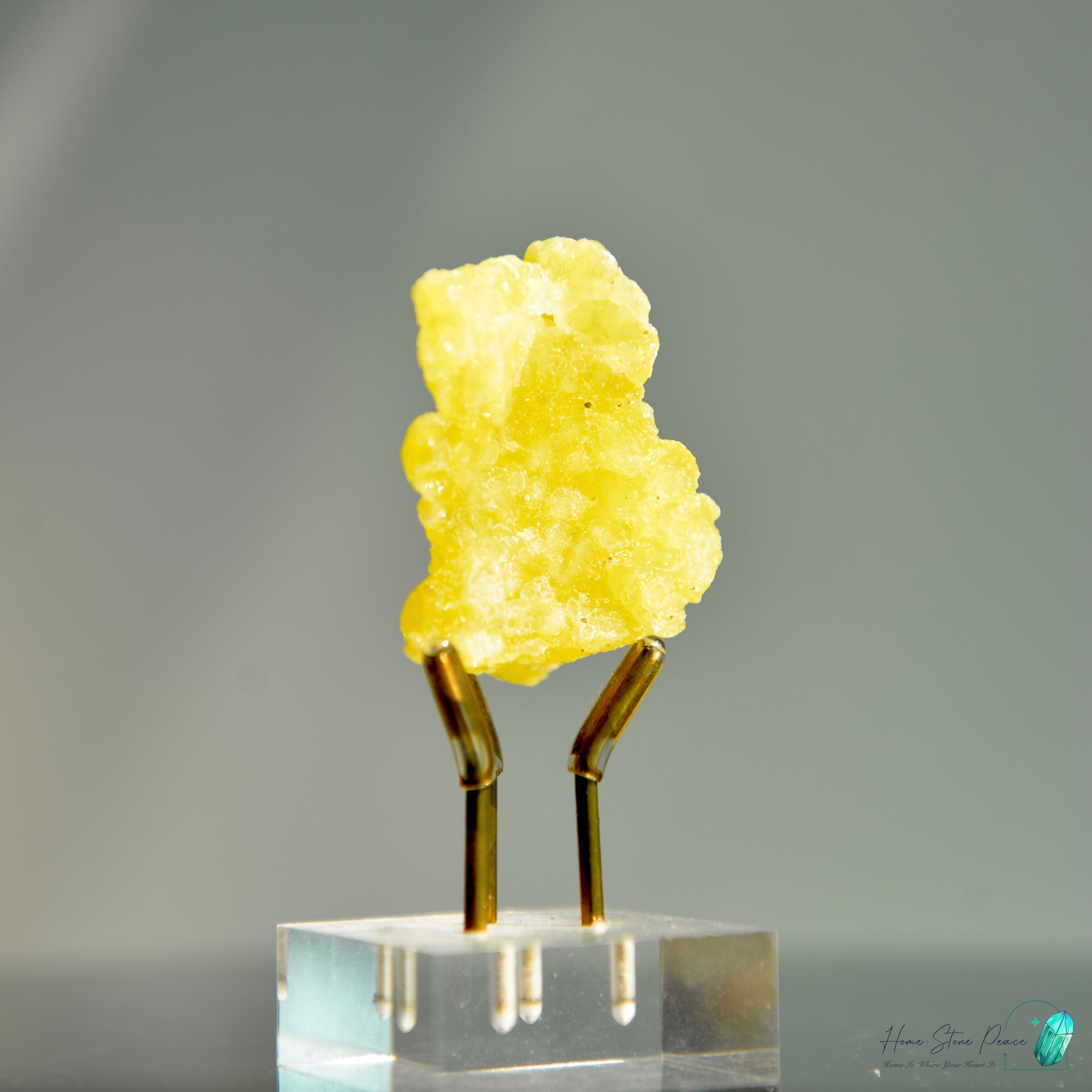 巴基斯坦黄色水鎂石原石 Balochistan Yellow Brucite