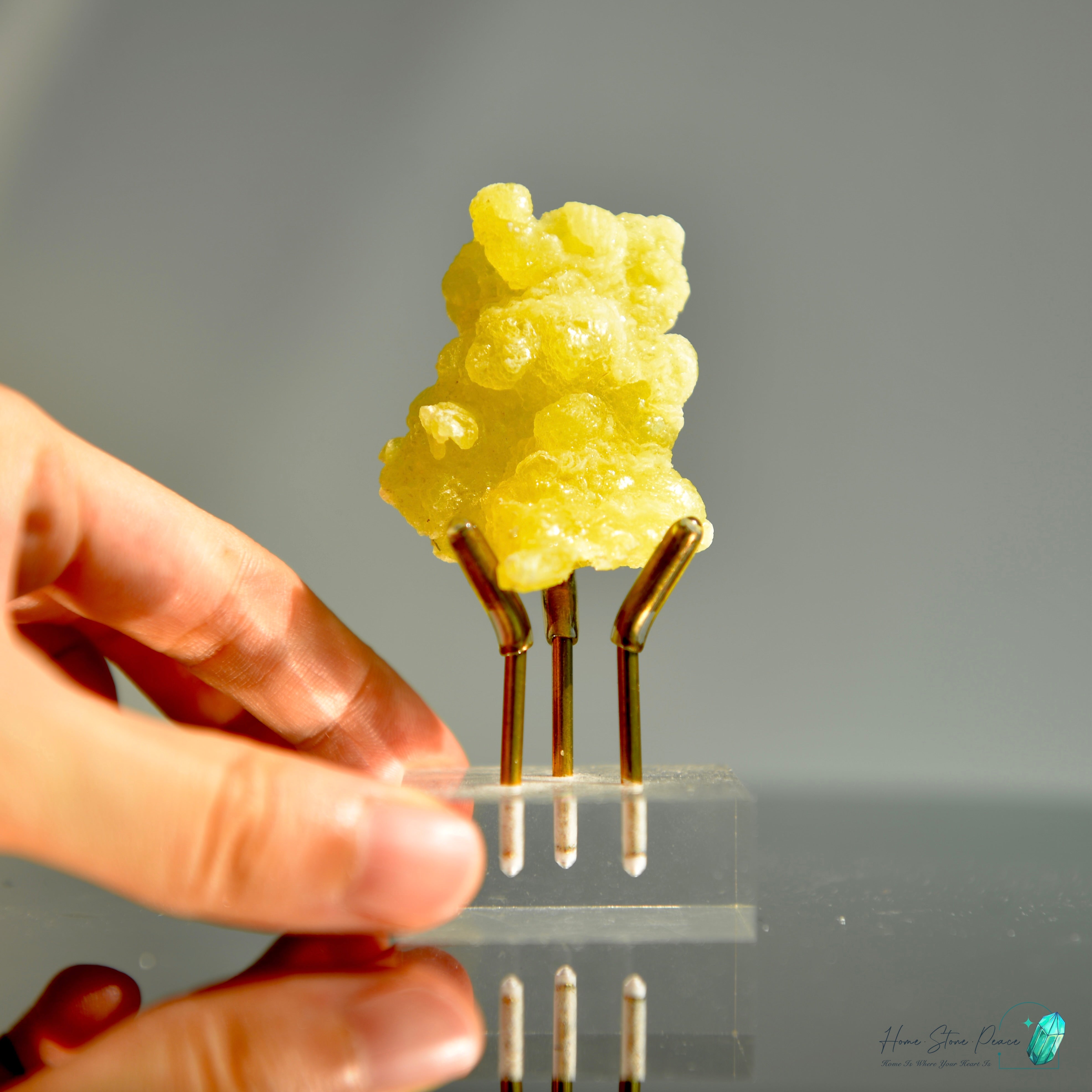 巴基斯坦黄色水鎂石原石 Balochistan Yellow Brucite