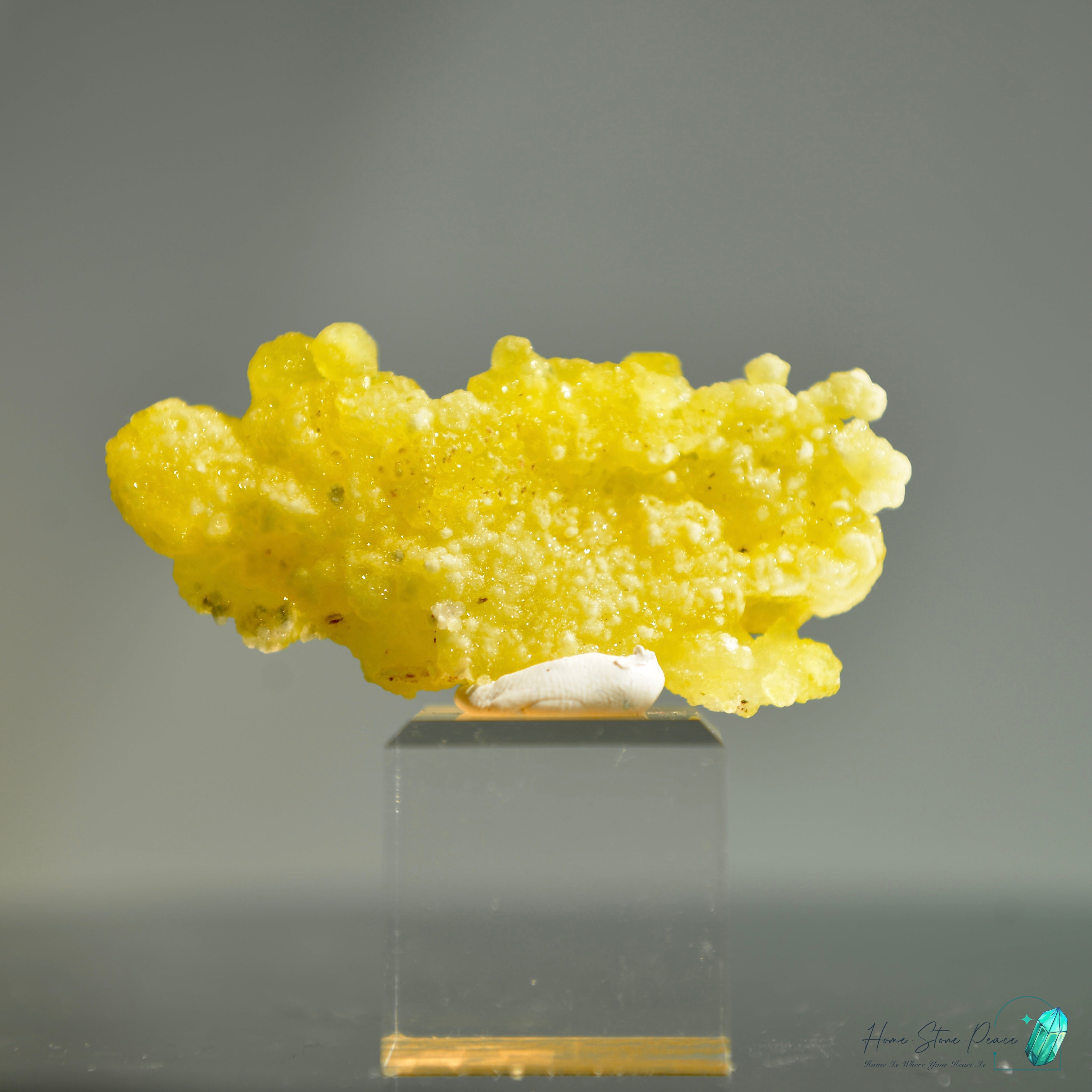 巴基斯坦黄色水鎂石原石 Balochistan Yellow Brucite