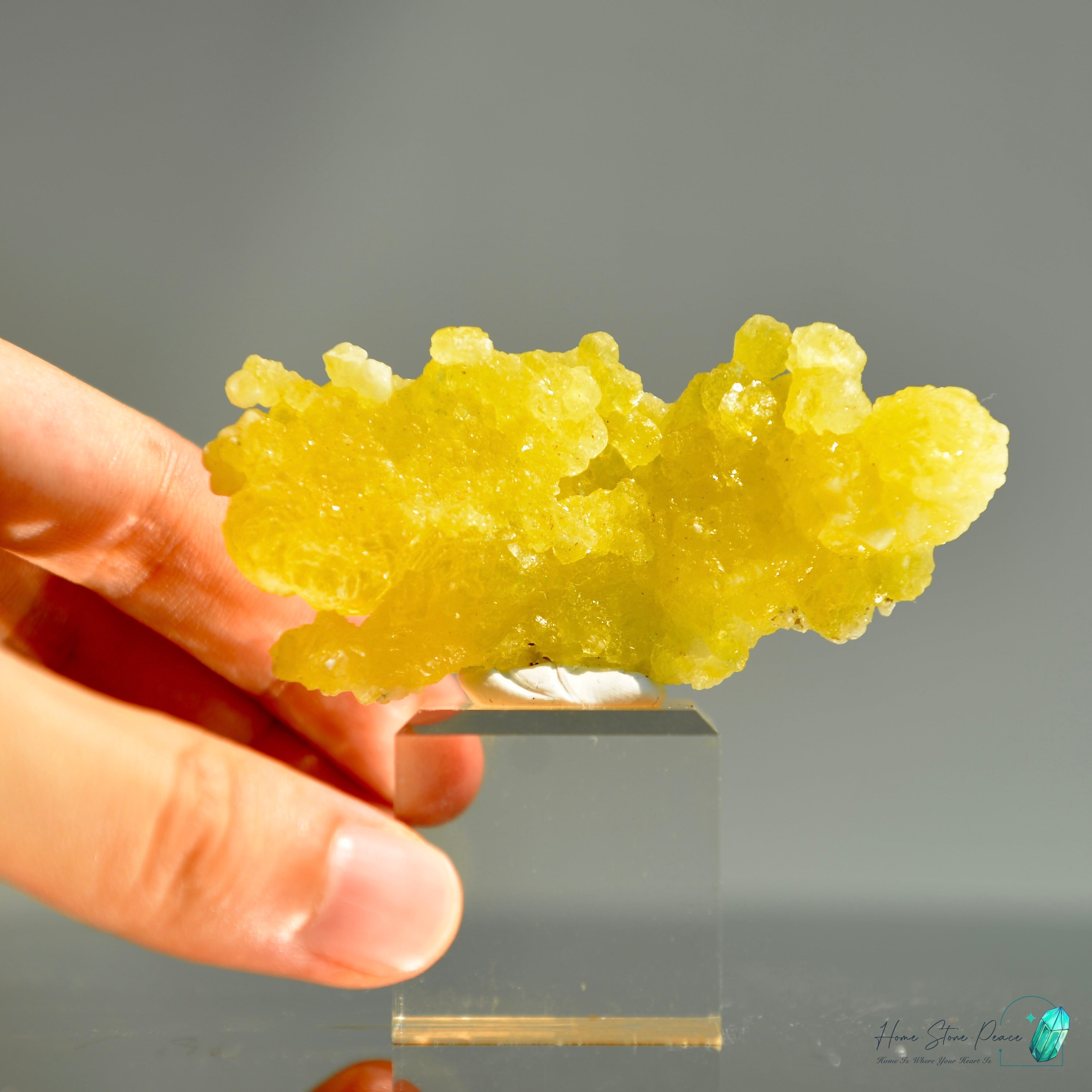 巴基斯坦黄色水鎂石原石 Balochistan Yellow Brucite