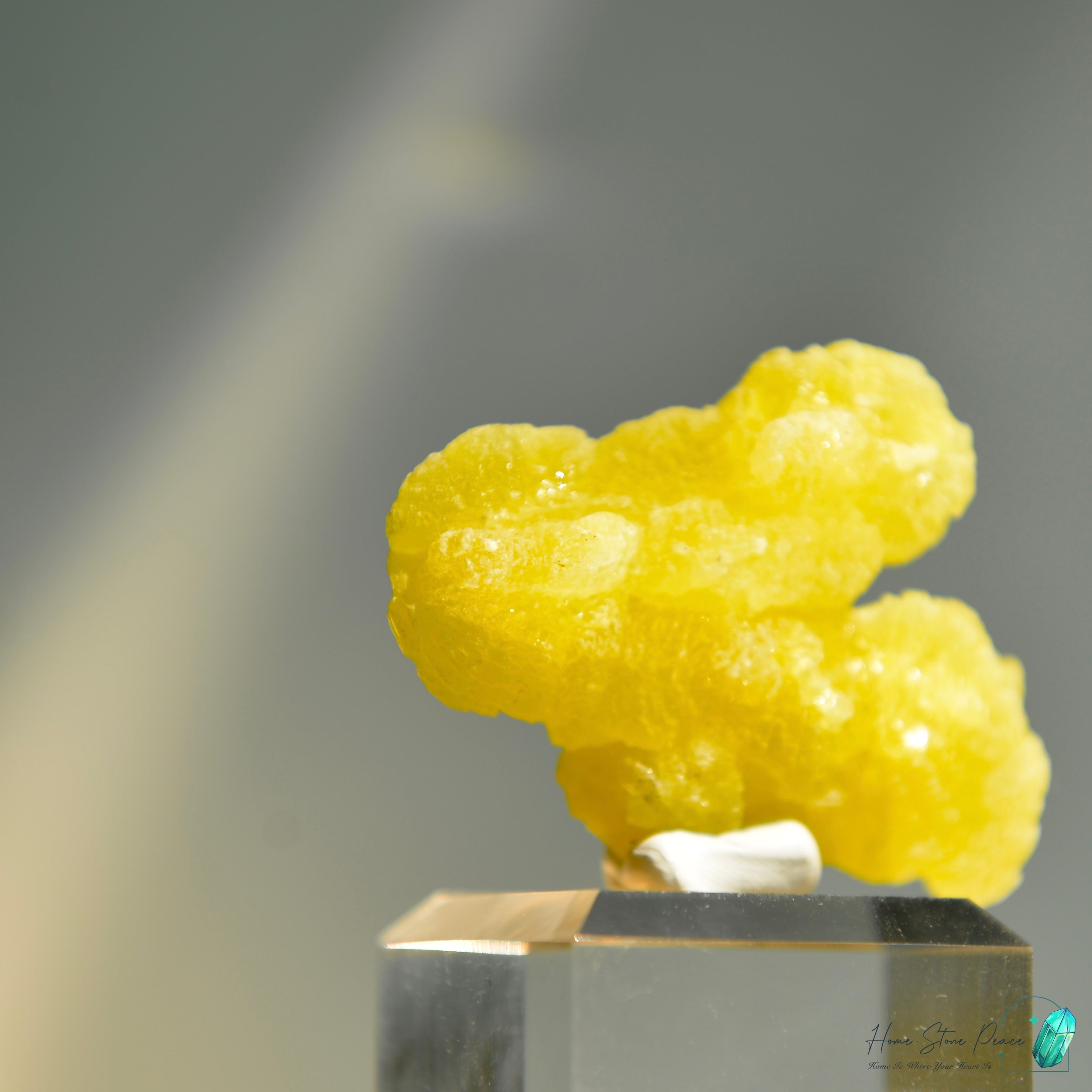 巴基斯坦黄色水鎂石原石 Balochistan Yellow Brucite
