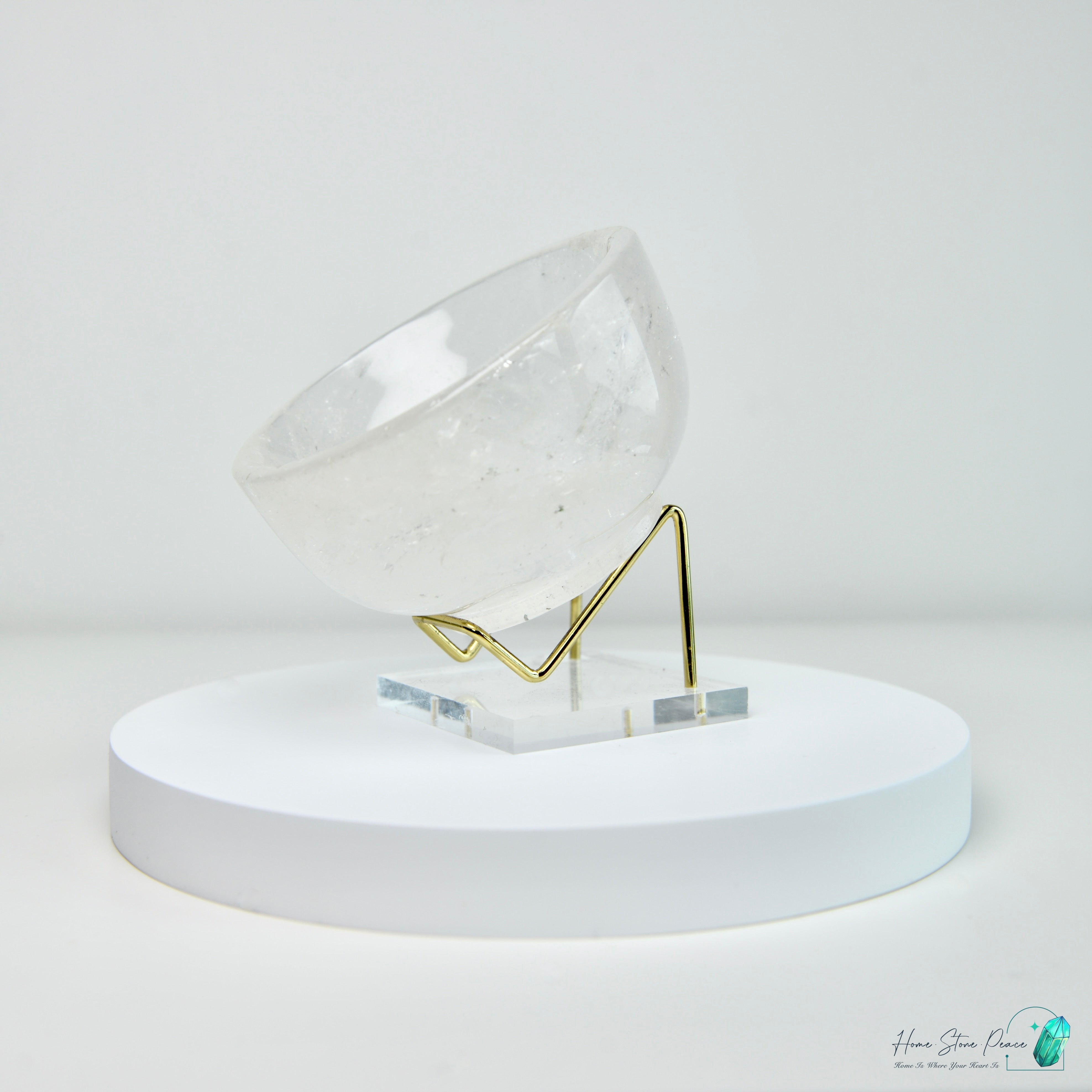 白水晶碗 Clear Quartz Bowl