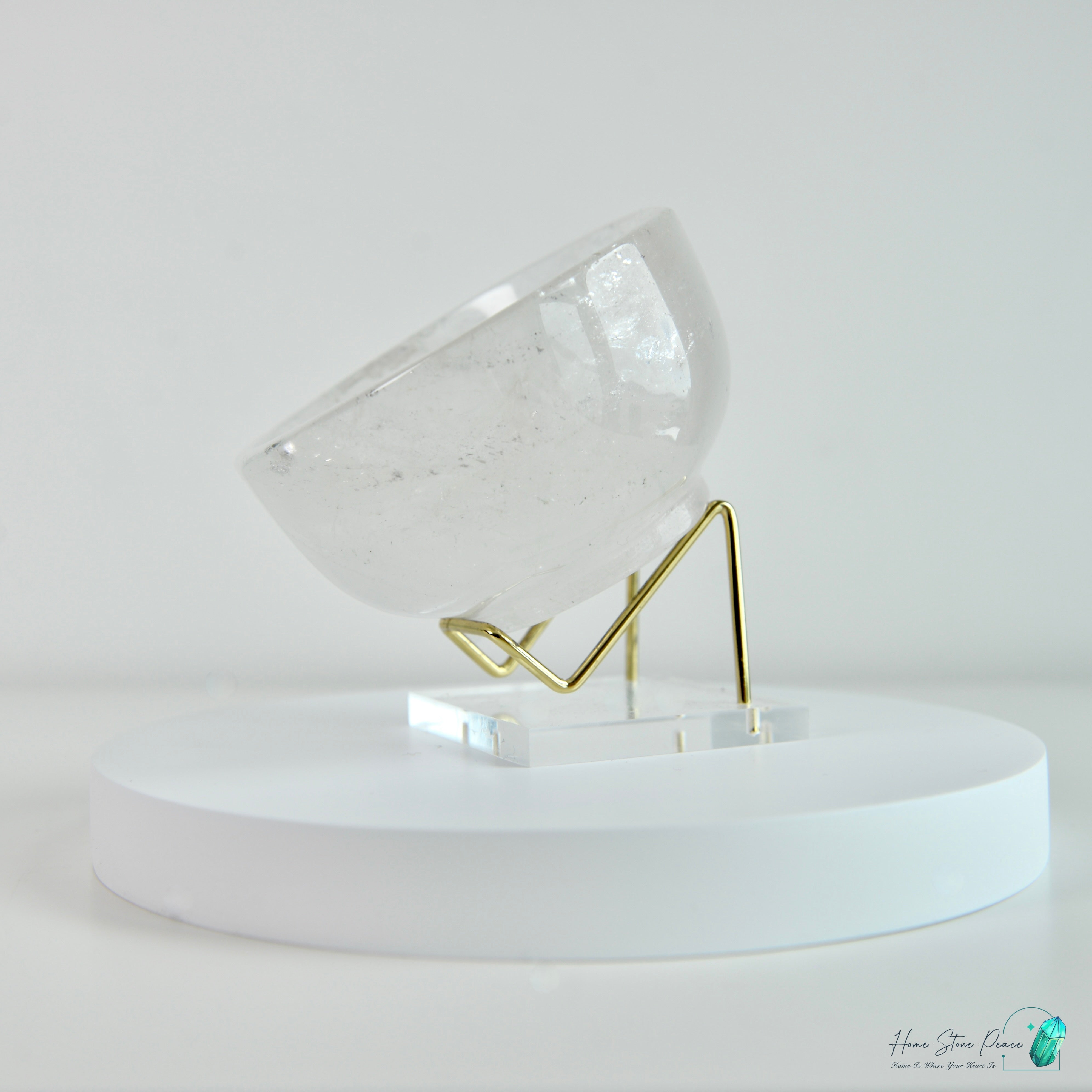 白水晶碗 Clear Quartz Bowl