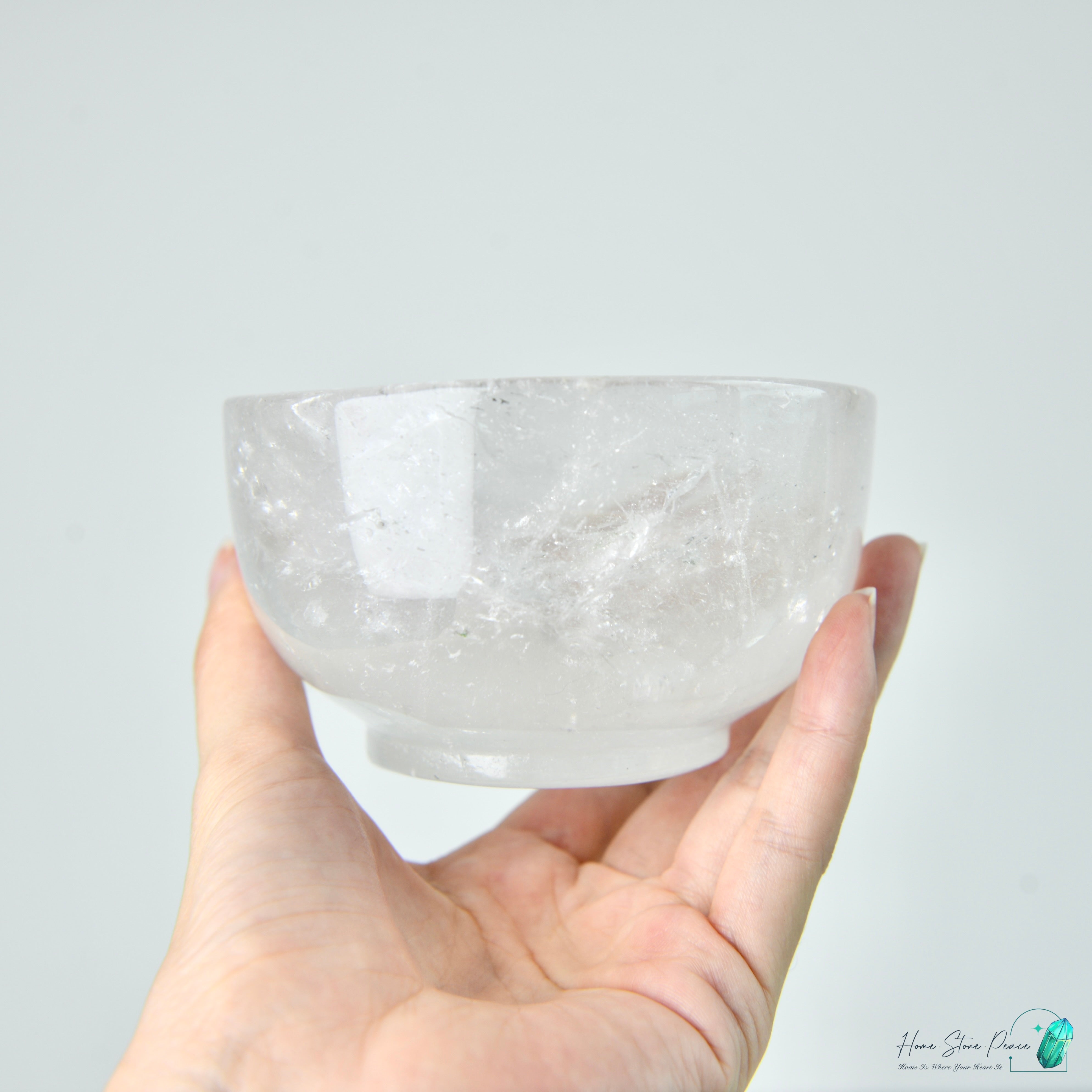 白水晶碗 Clear Quartz Bowl