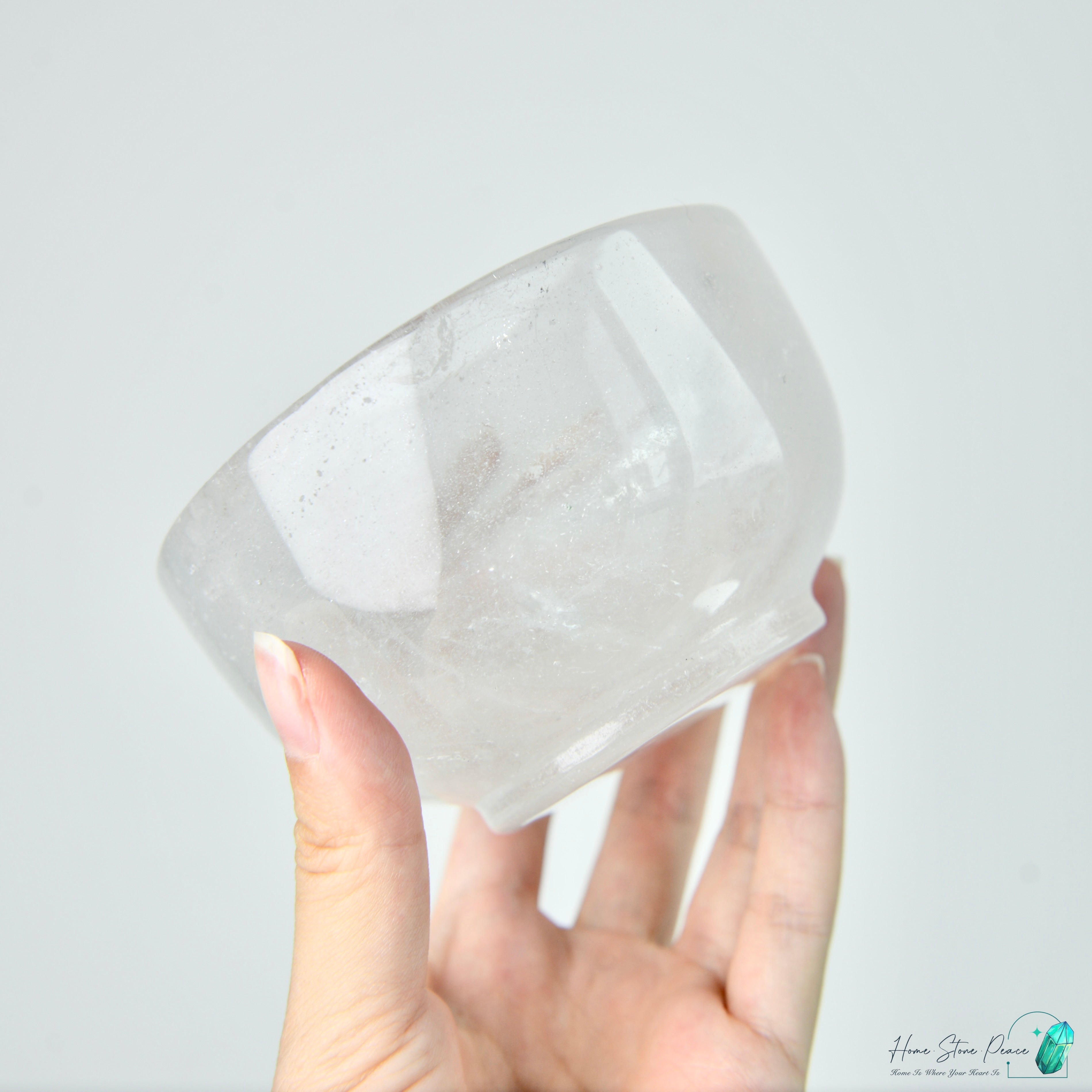 白水晶碗 Clear Quartz Bowl
