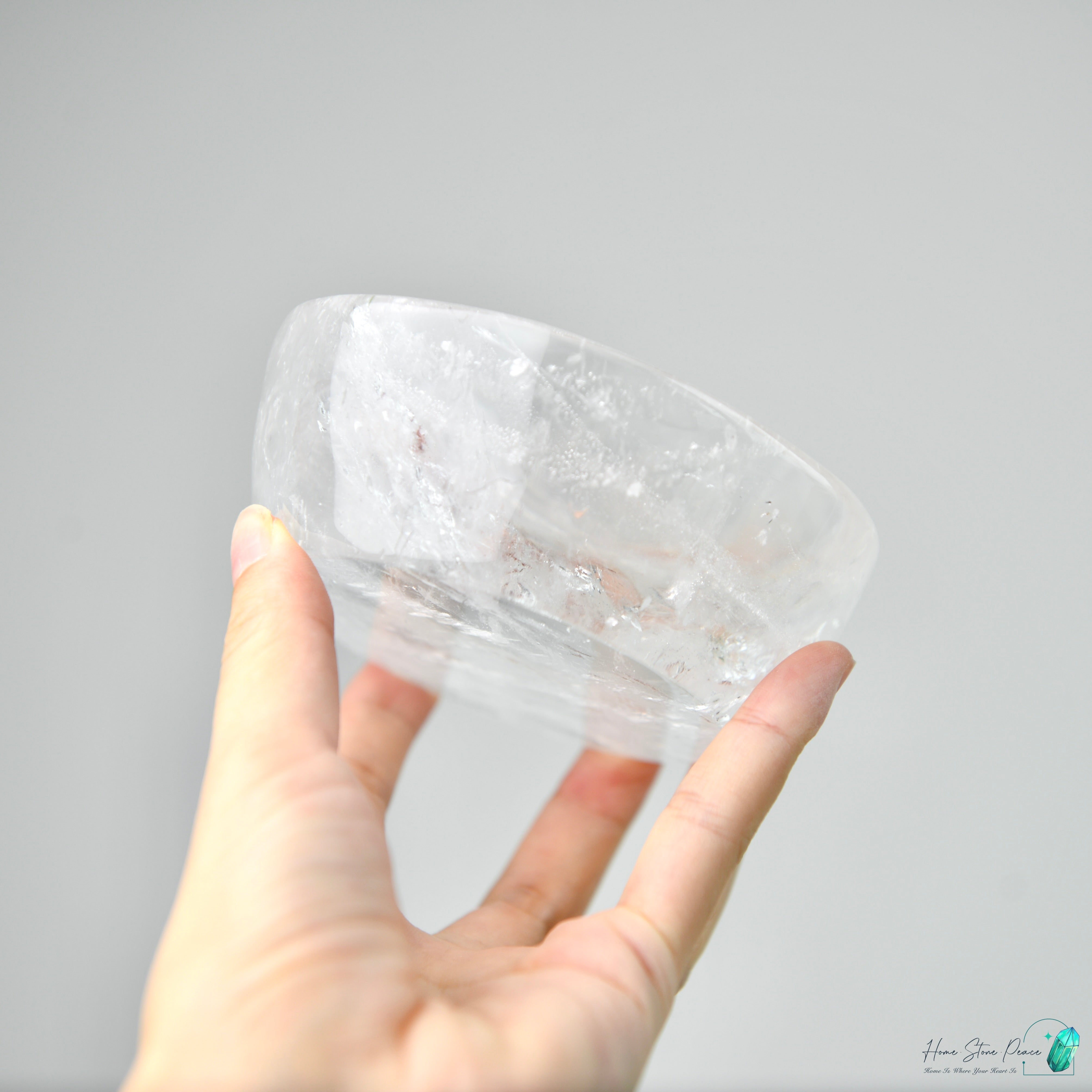 白水晶碗 Clear Quartz Bowl