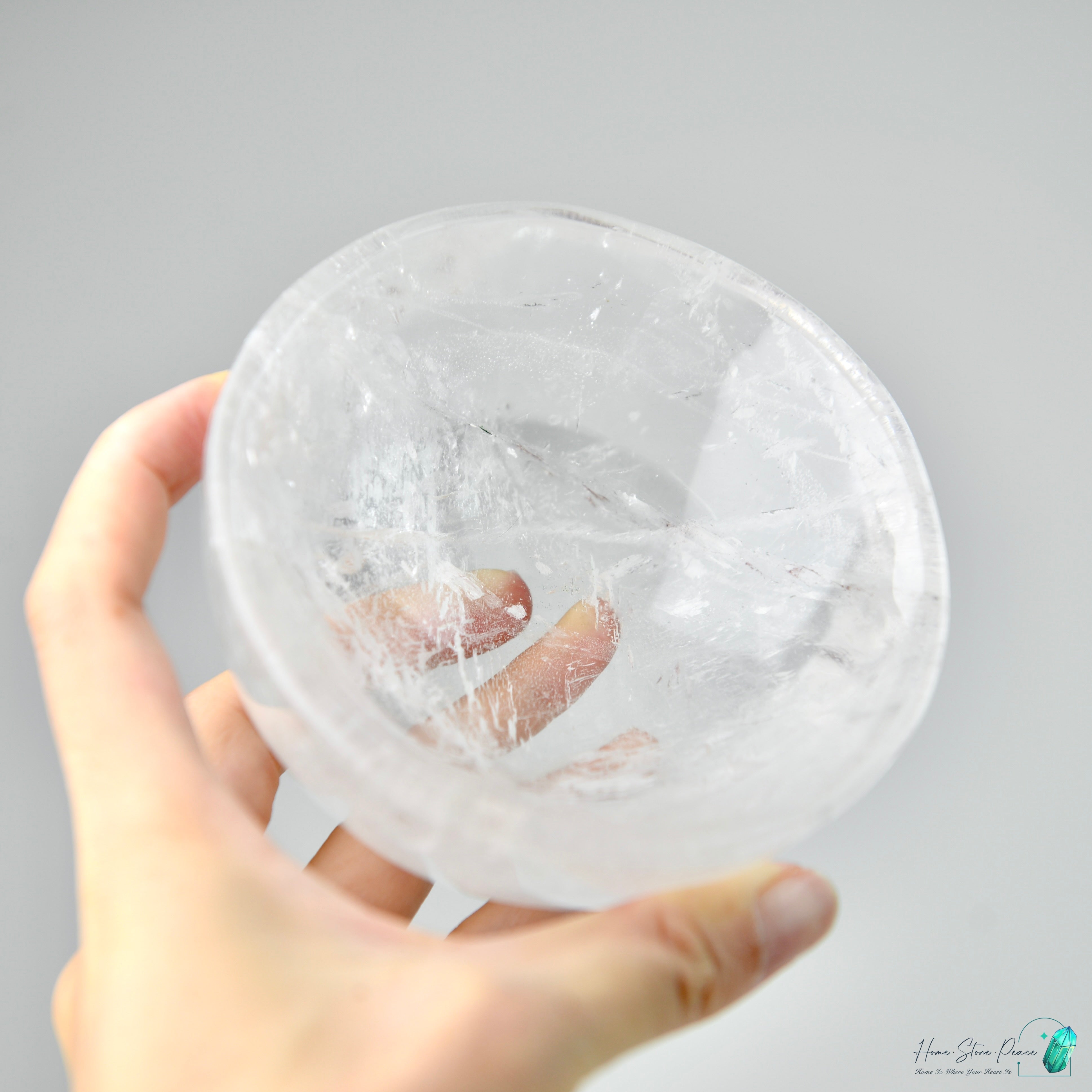 白水晶碗 Clear Quartz Bowl