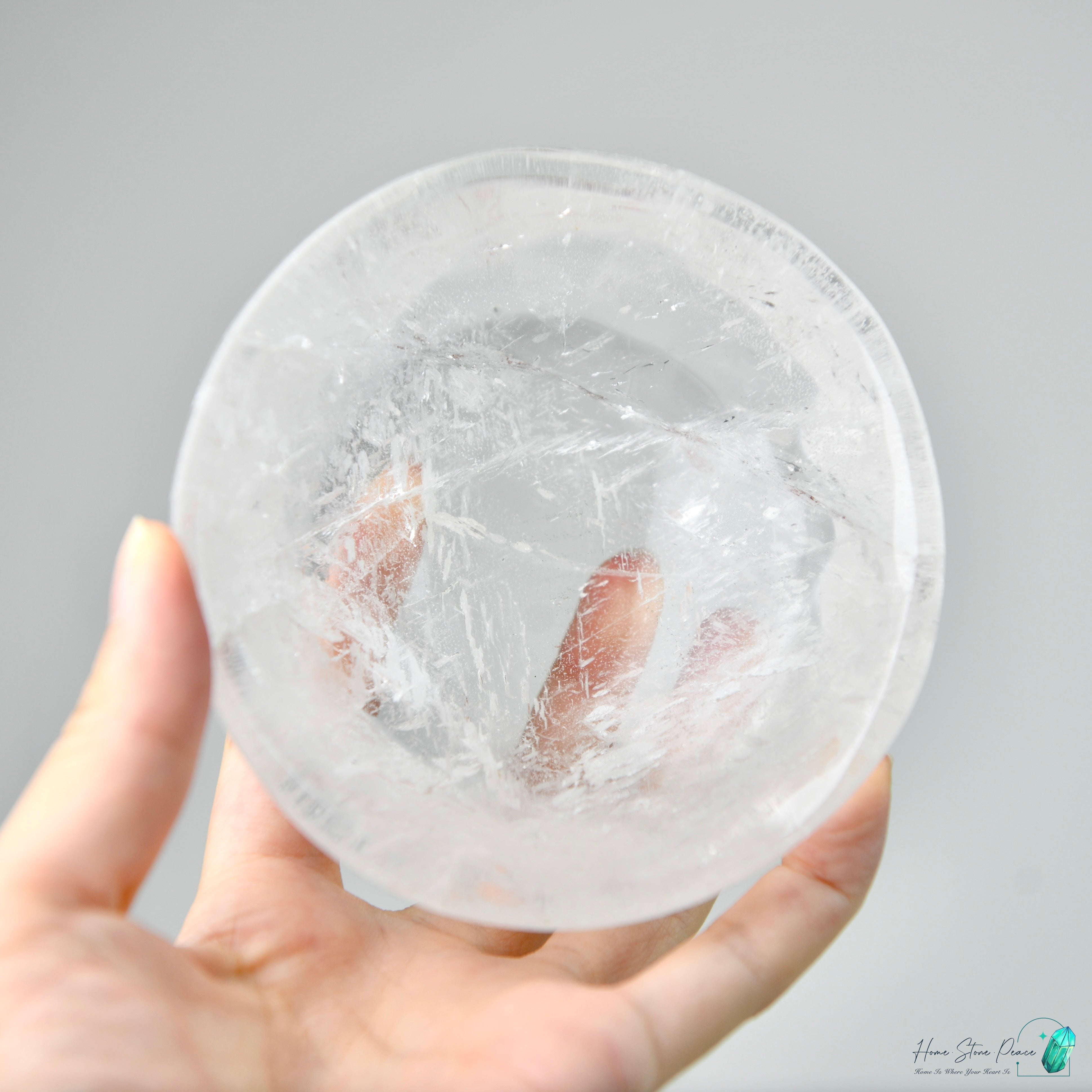 白水晶碗 Clear Quartz Bowl