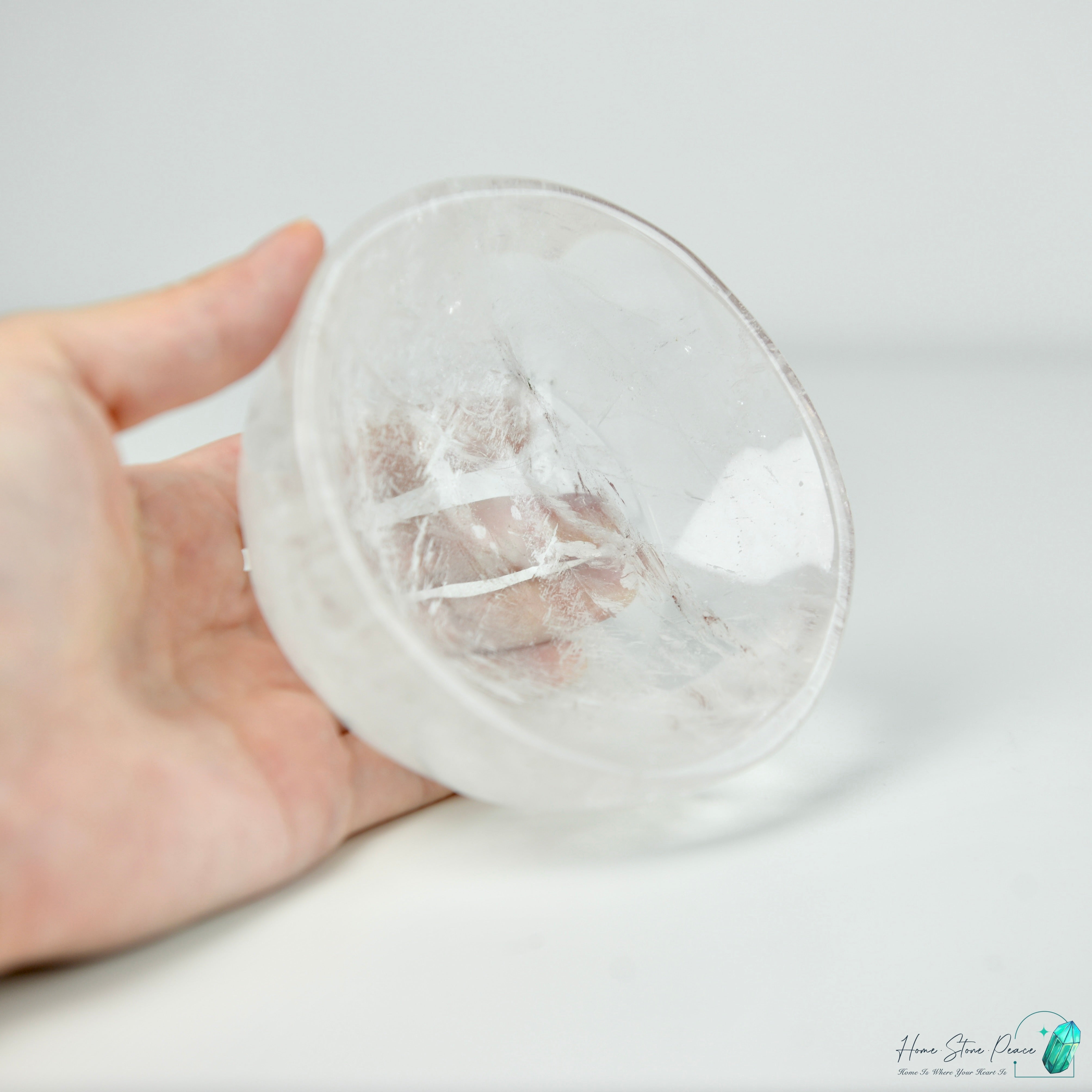 白水晶碗 Clear Quartz Bowl