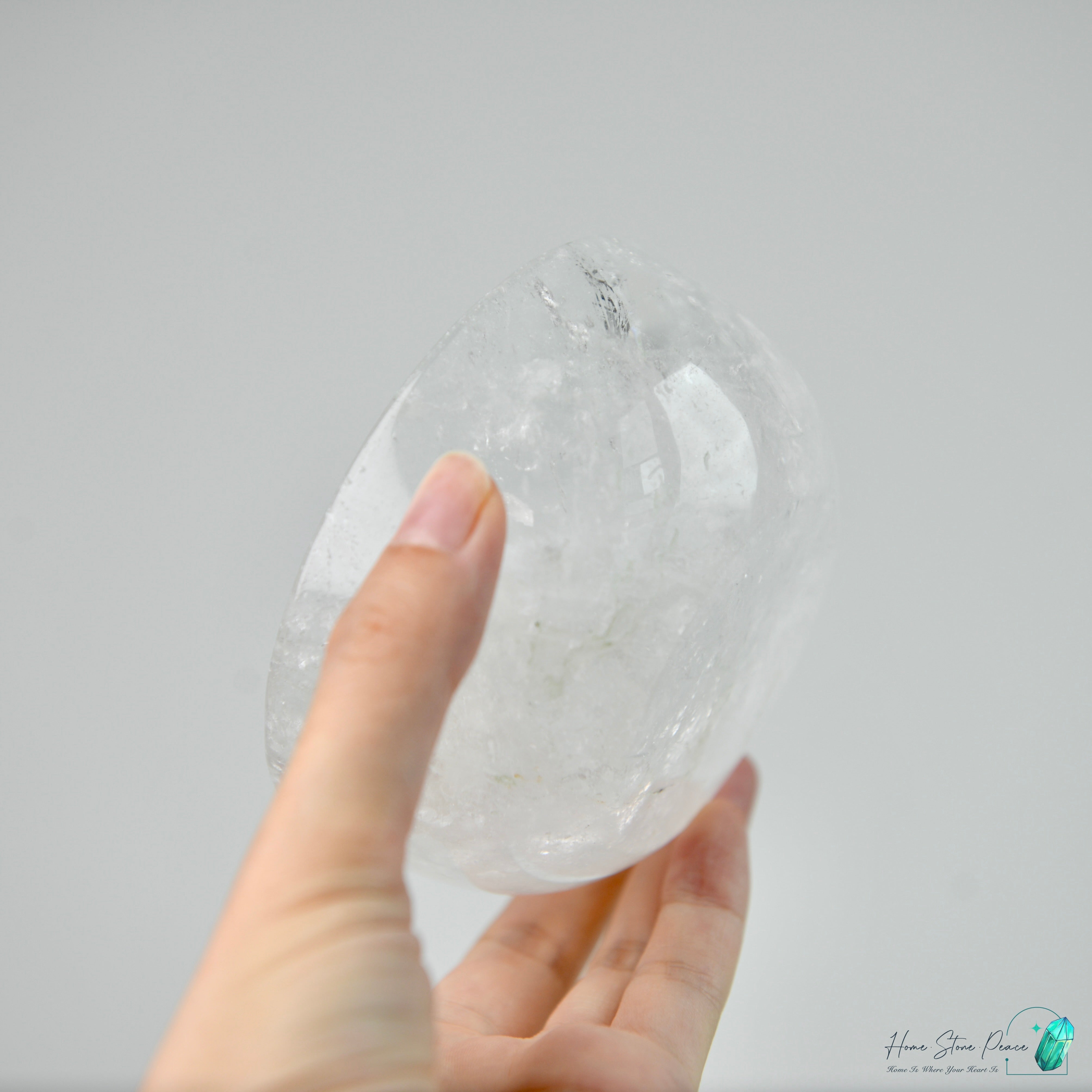 白水晶碗 Clear Quartz Bowl