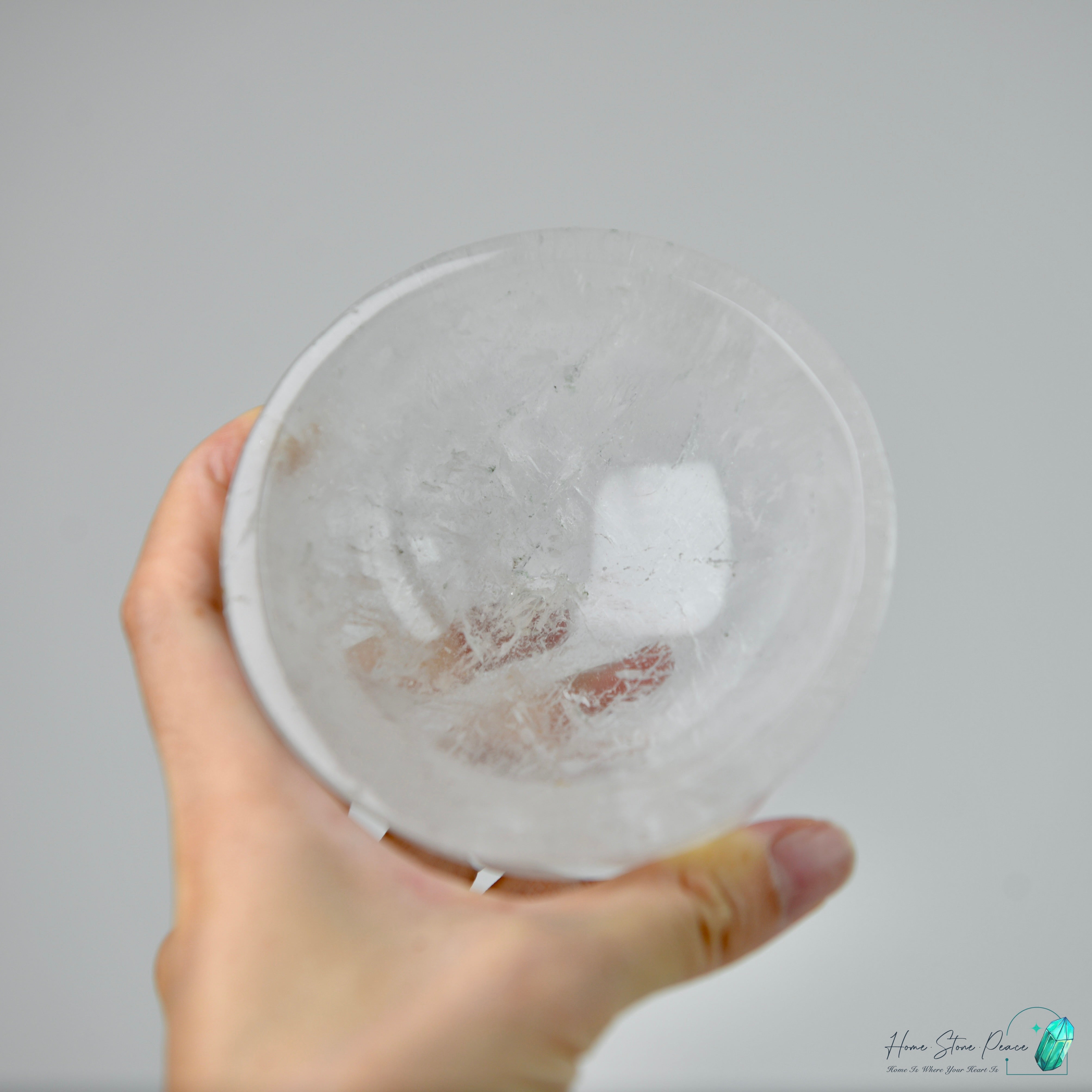 白水晶碗 Clear Quartz Bowl