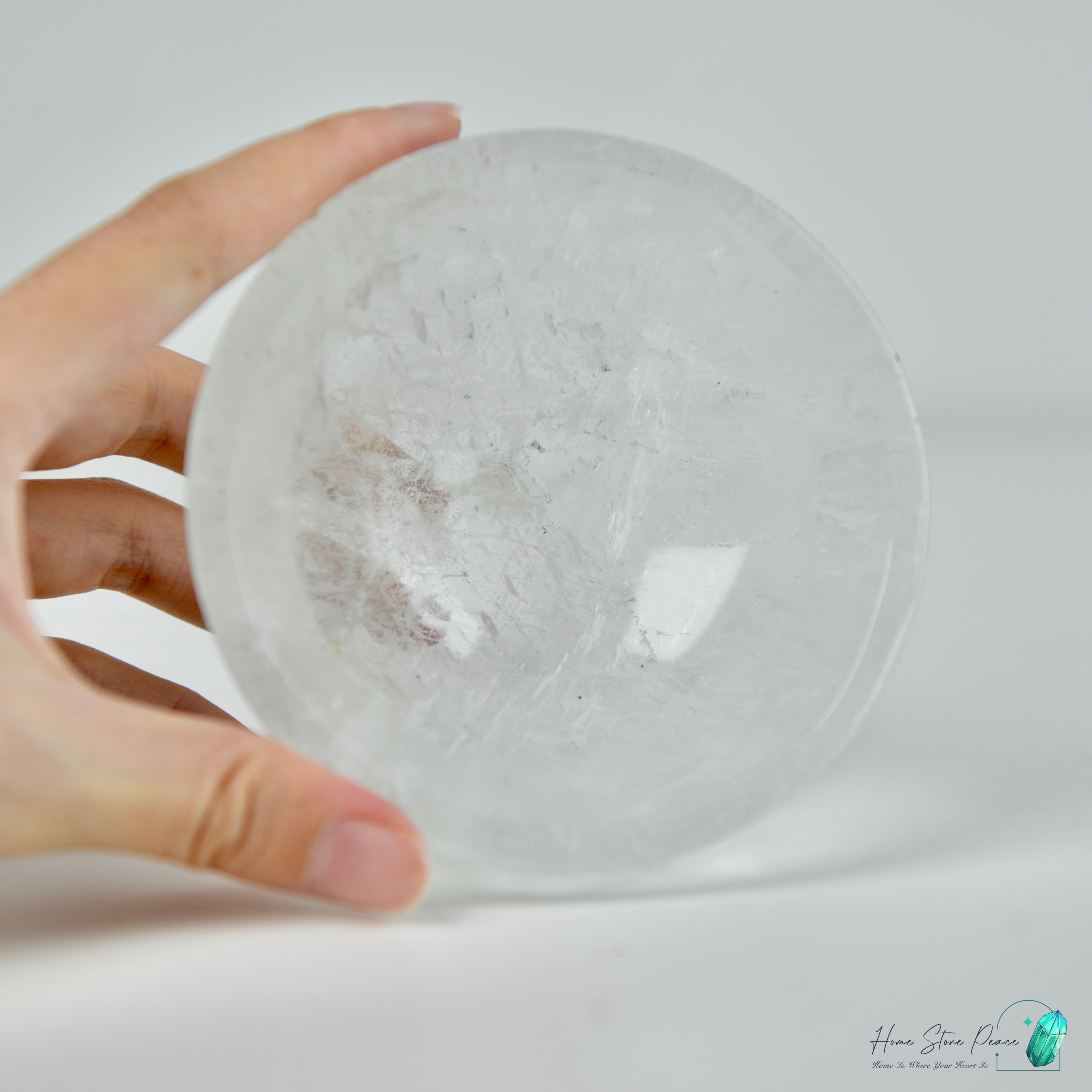 白水晶碗 Clear Quartz Bowl