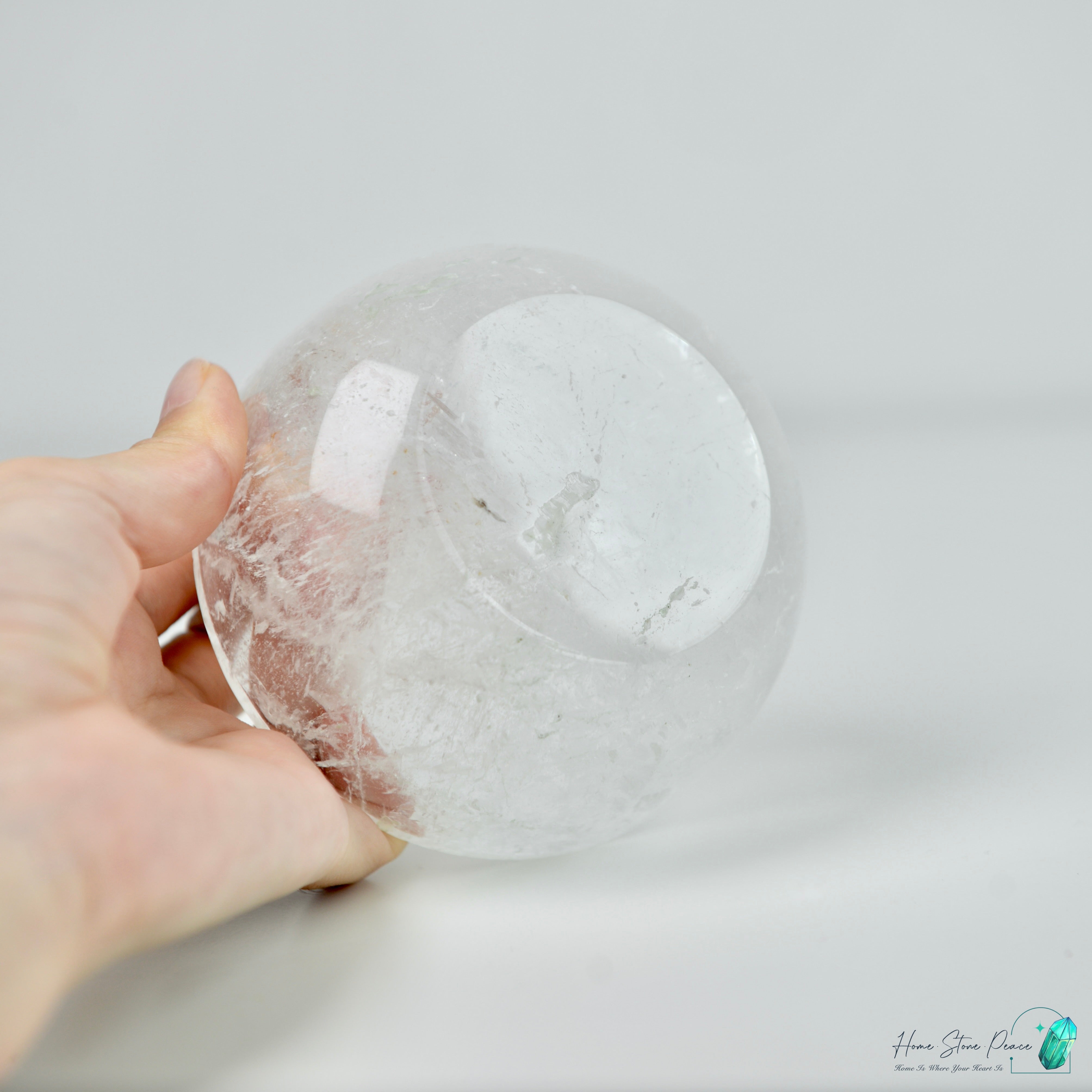 白水晶碗 Clear Quartz Bowl