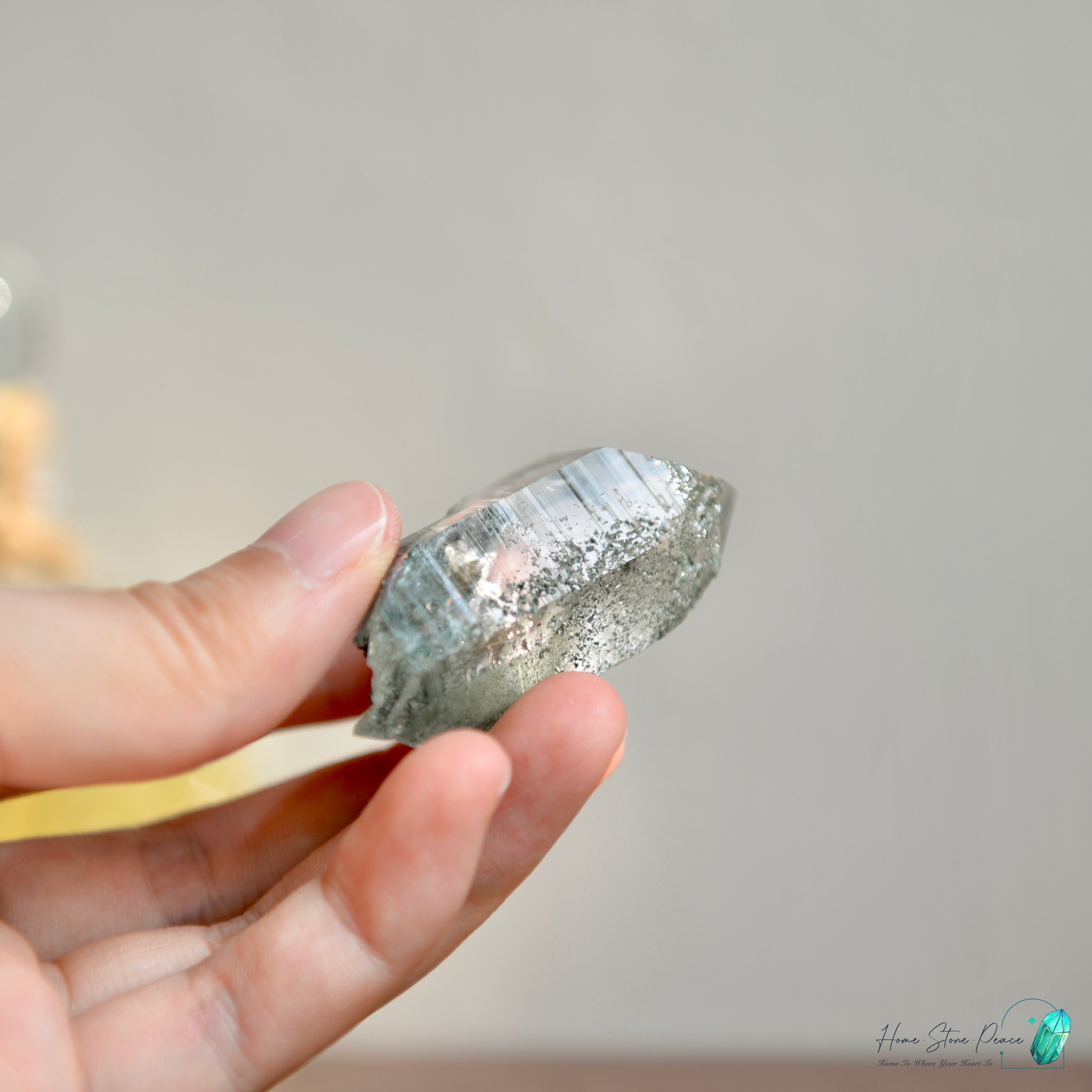 精品喜馬拉雅山綠泥共生水晶 Premium Himalayan Quartz with Green Chlorite