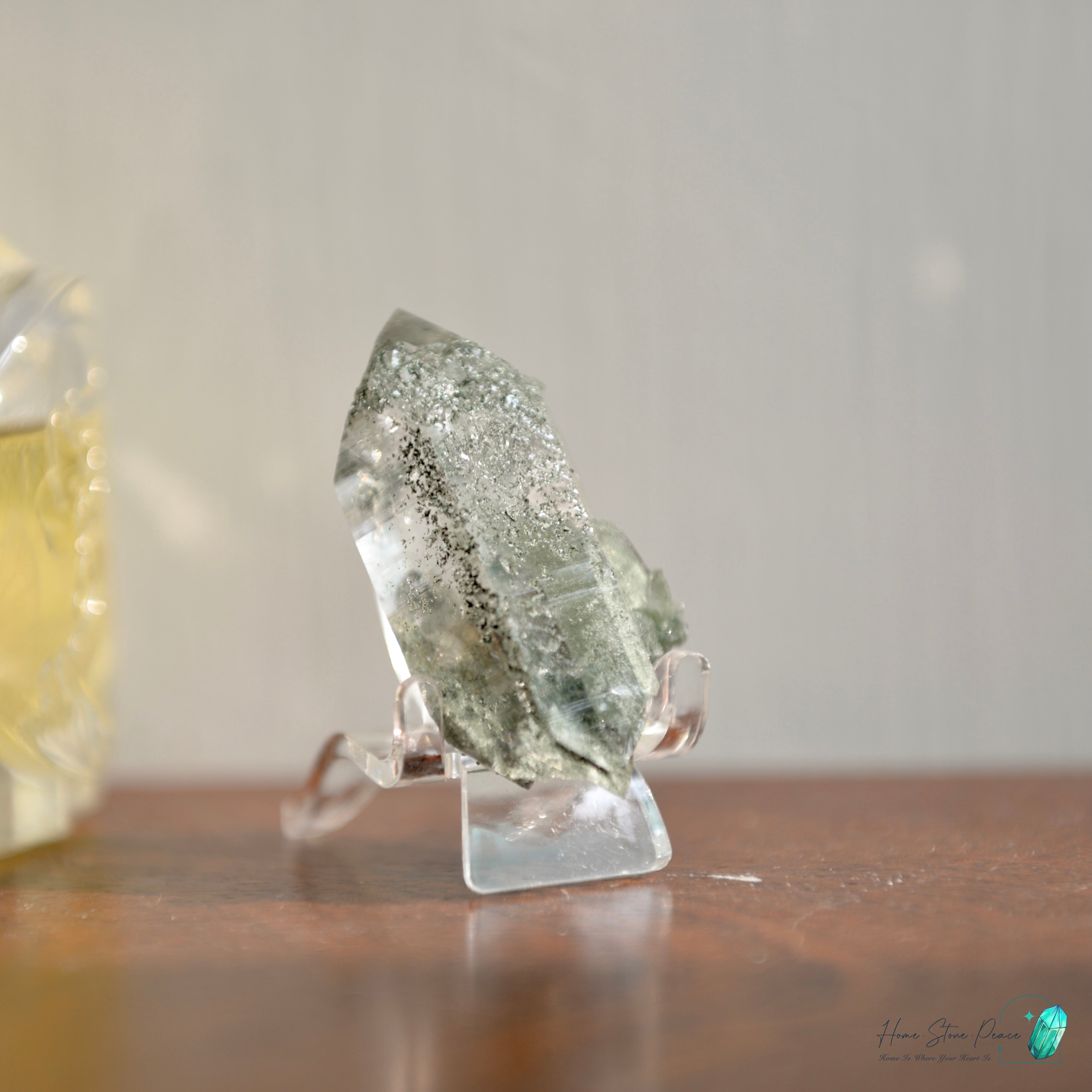 精品喜馬拉雅山綠泥共生水晶 Premium Himalayan Quartz with Green Chlorite