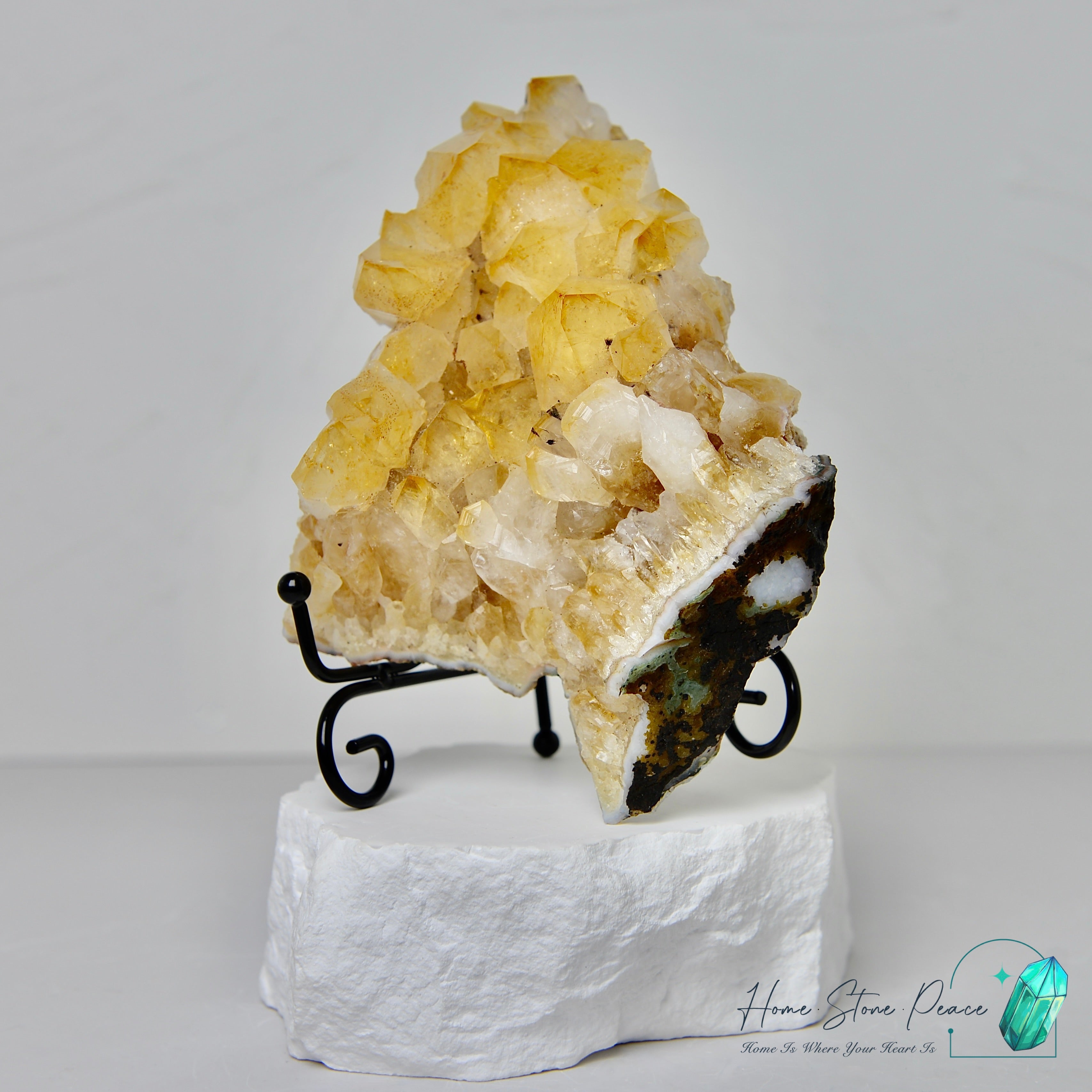 黃水晶簇 Citrine Cluster