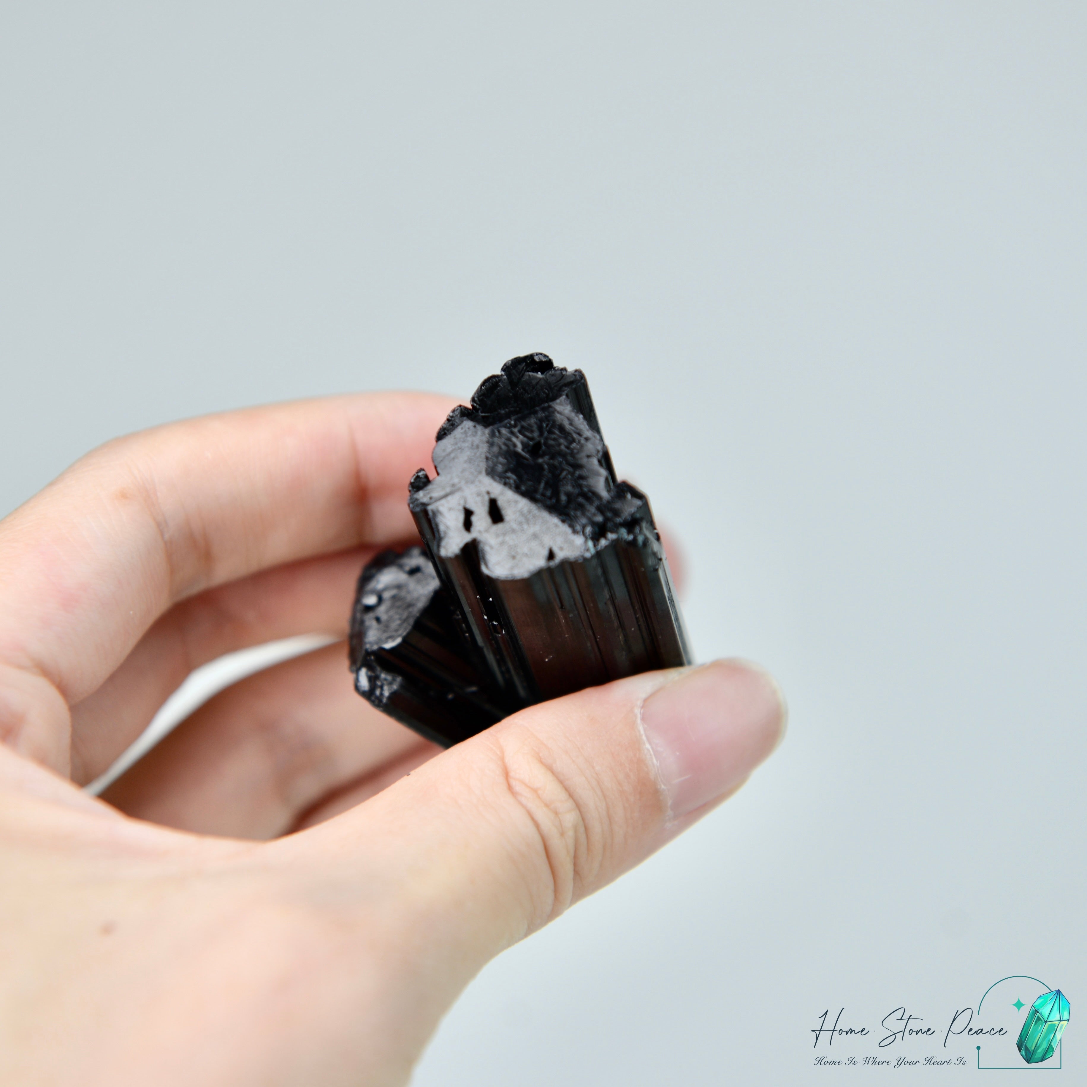 莫桑比克黑碧璽原石 Premium Mozambique Black Tourmaline