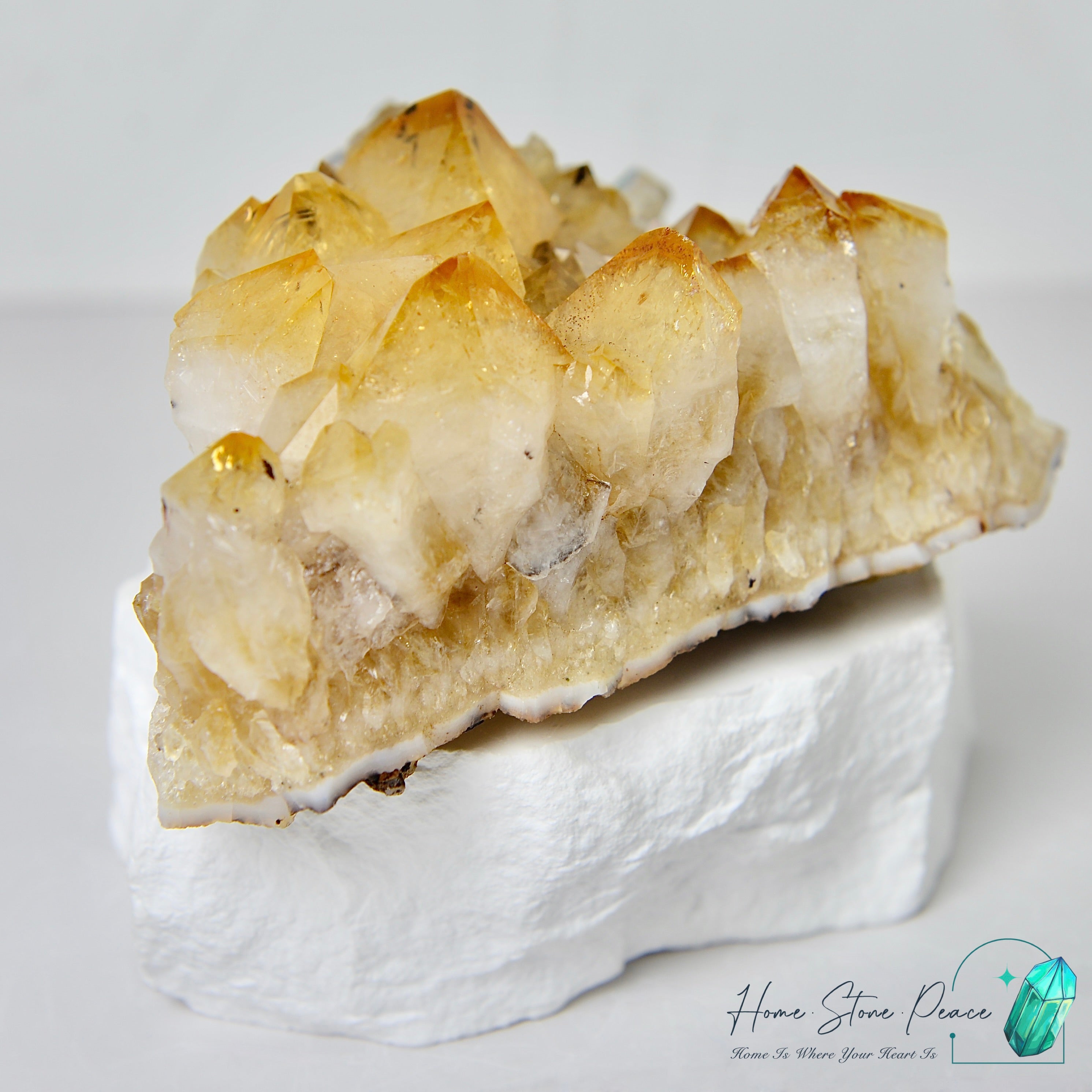 黃水晶簇 Citrine Cluster