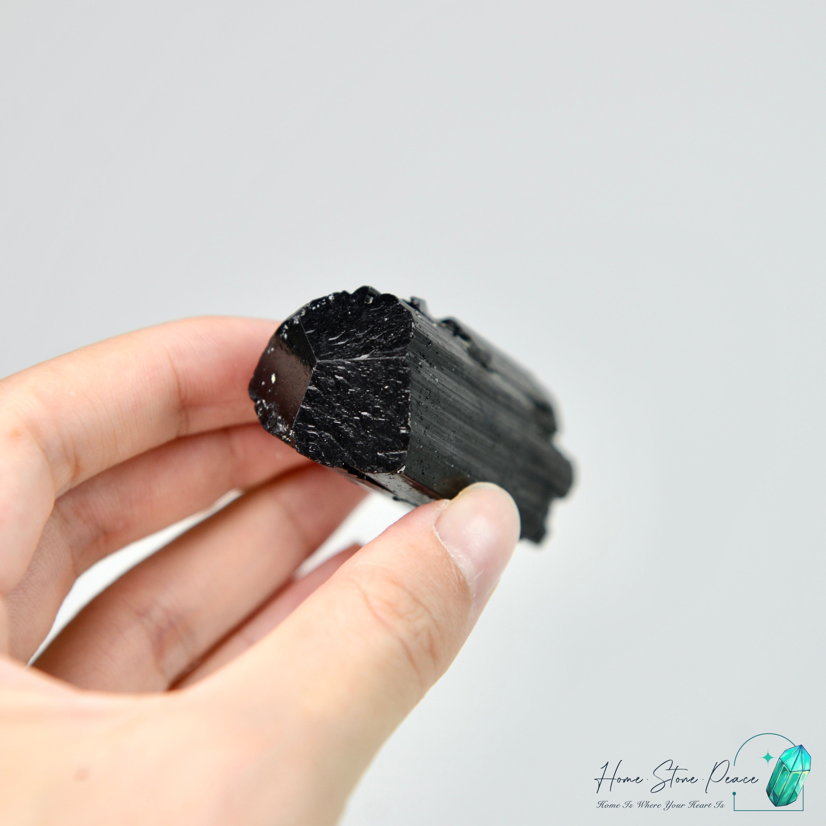 莫桑比克黑碧璽原石 Premium Mozambique Black Tourmaline