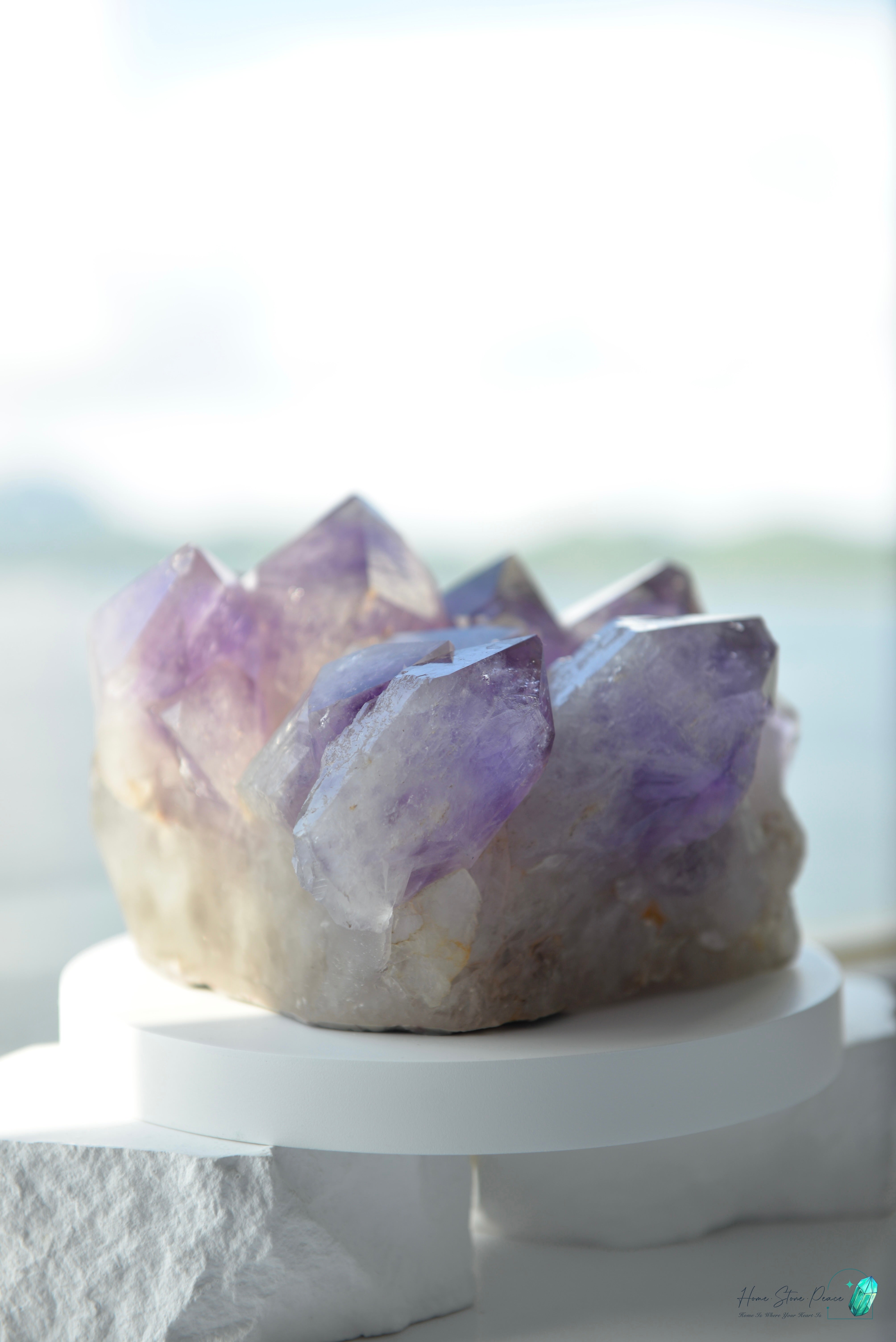 玻利維亞紫水晶簇 (大型)Natural Bolivian Amethyst Cluster (Large)
