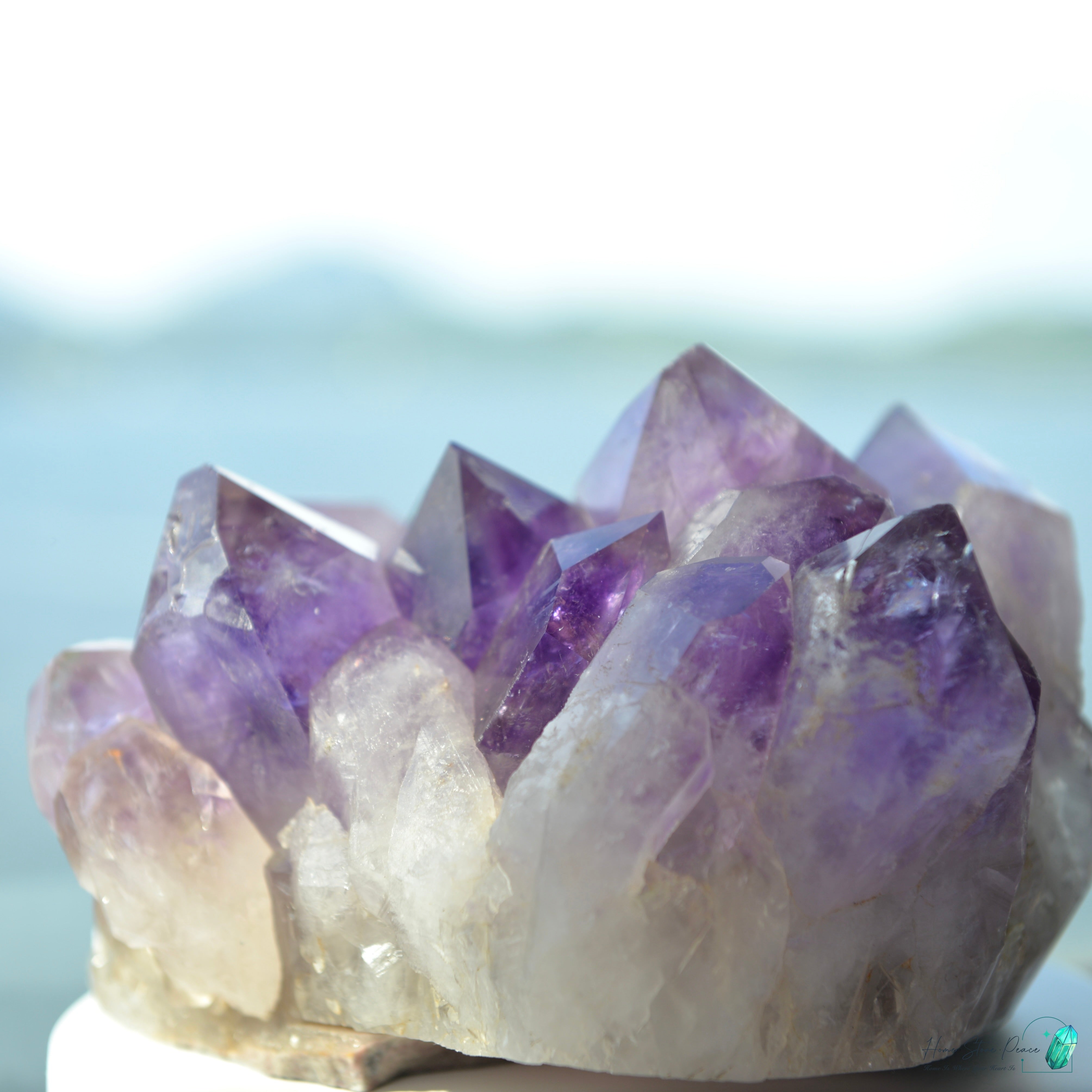 玻利維亞紫水晶簇 (大型)Natural Bolivian Amethyst Cluster (Large)