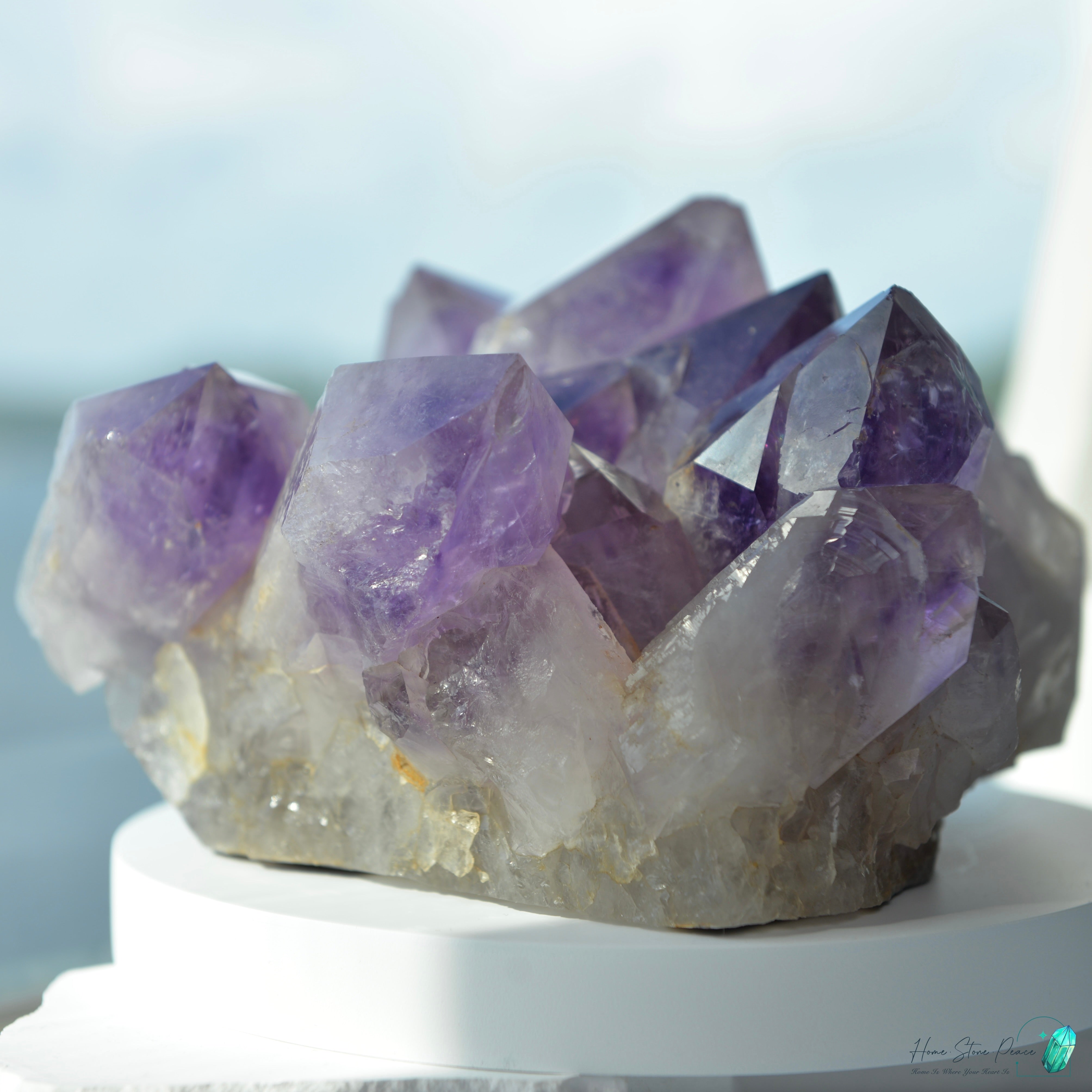 玻利維亞紫水晶簇 (大型)Natural Bolivian Amethyst Cluster (Large)