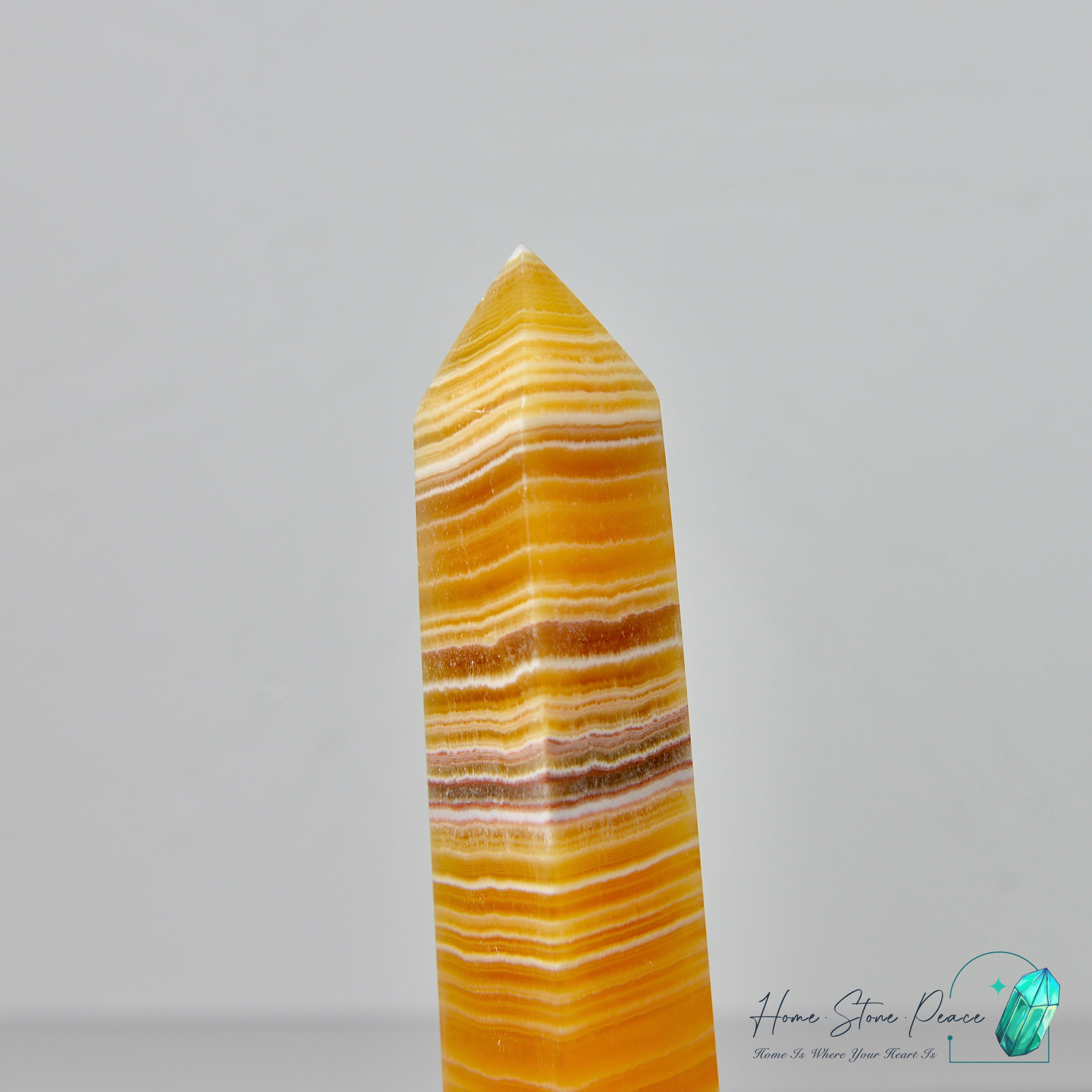 橙色方解石柱 Orange Calcite Tower