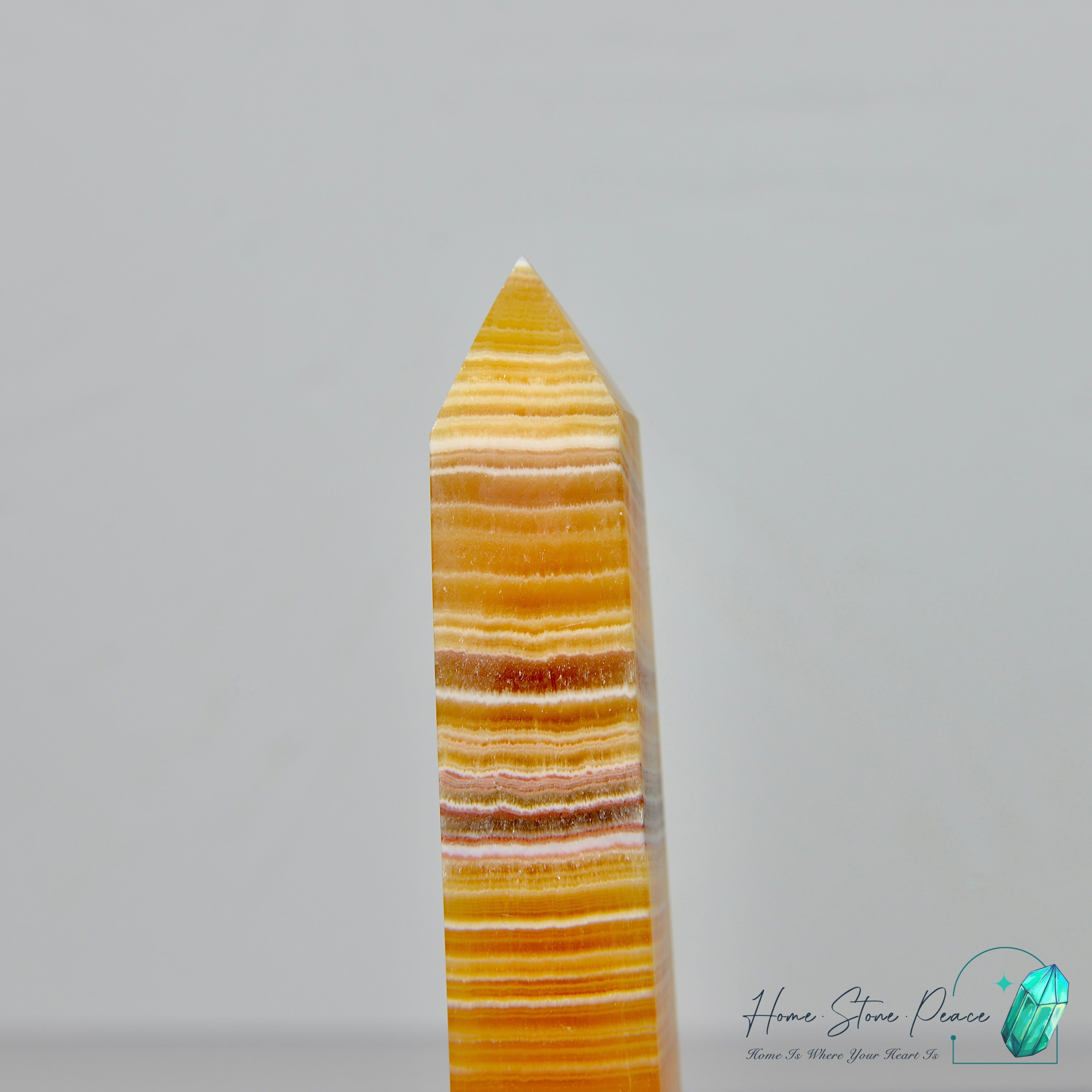 橙色方解石柱 Orange Calcite Tower
