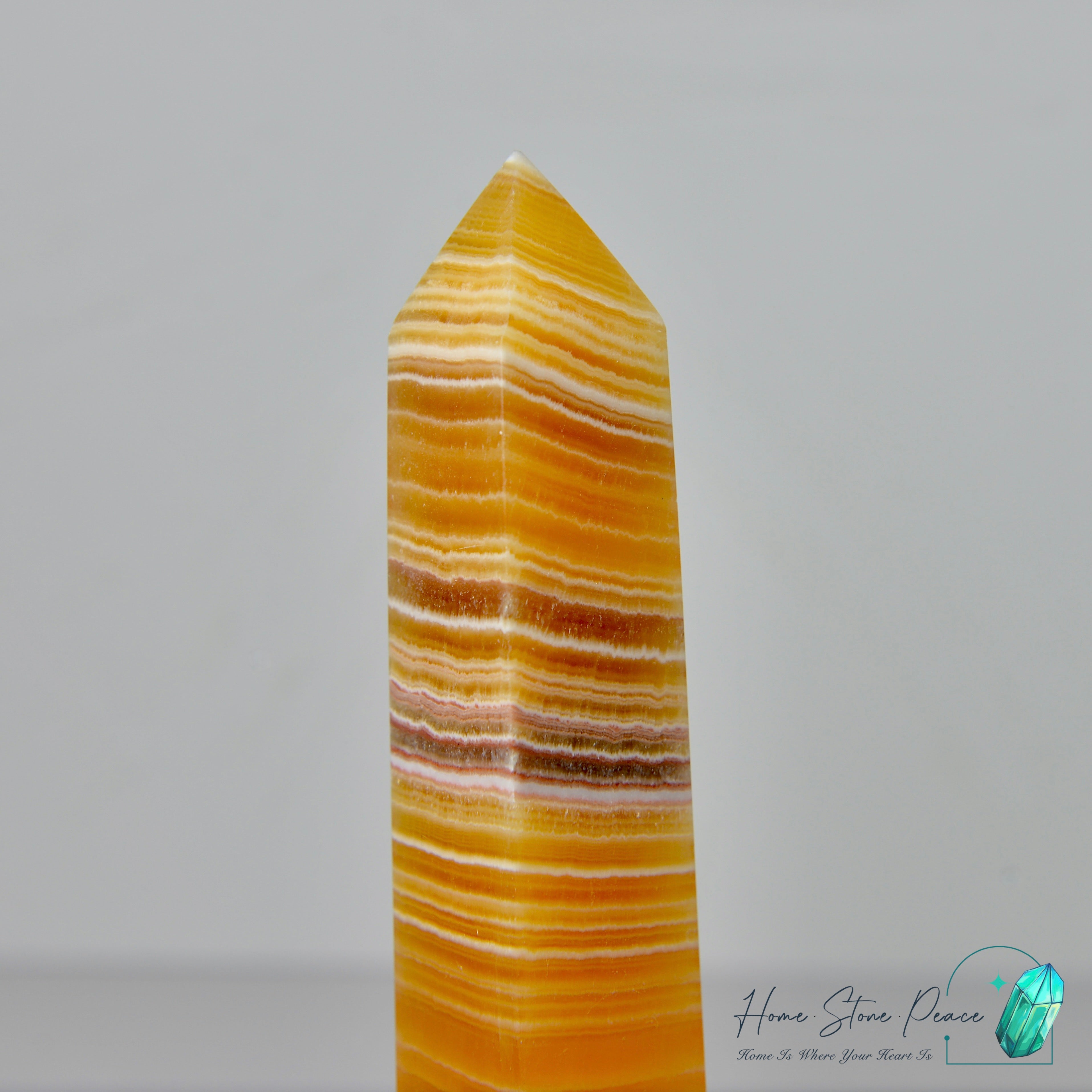 橙色方解石柱 Orange Calcite Tower