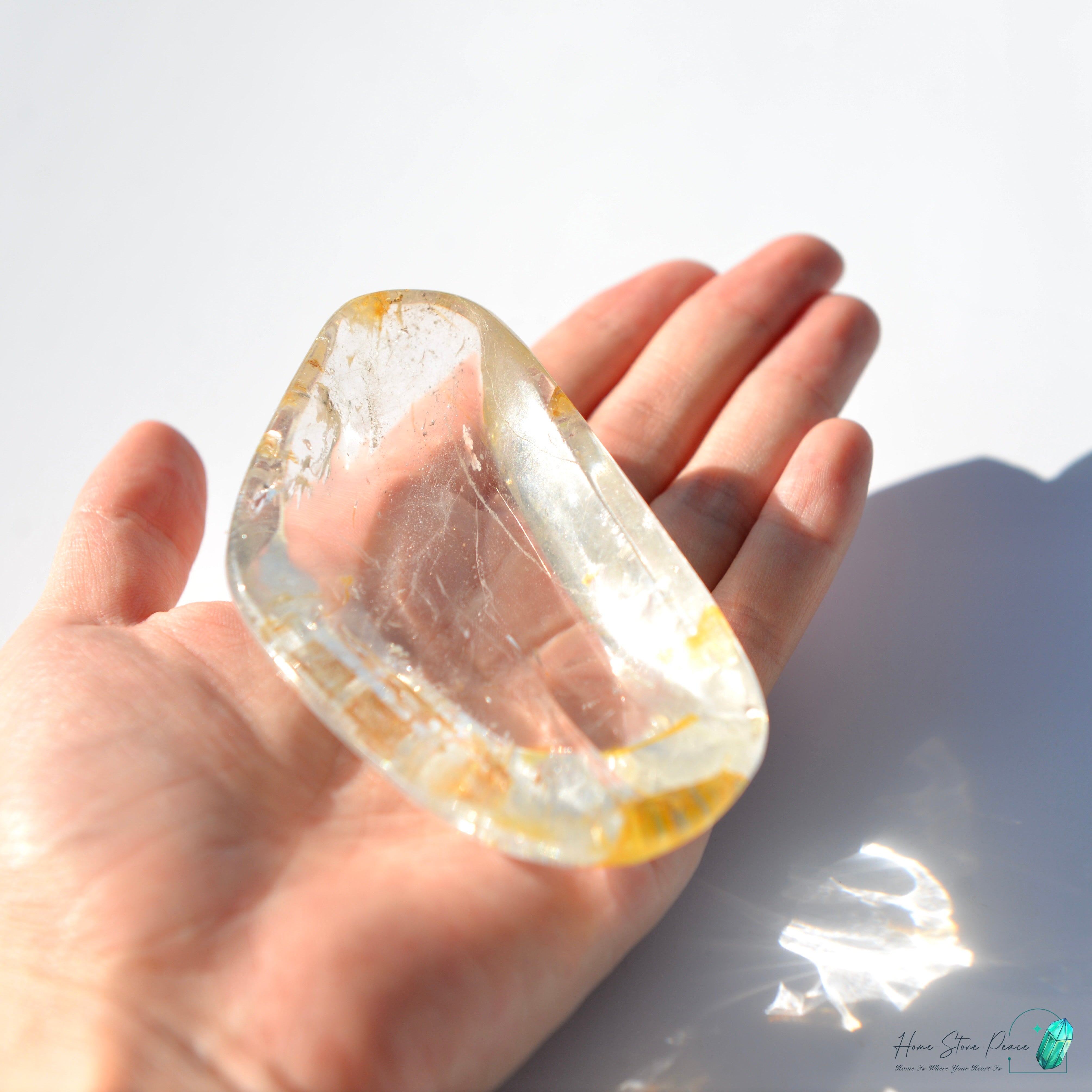 黃金治療癒者水晶小碟ゴールデンヒーラー小物皿