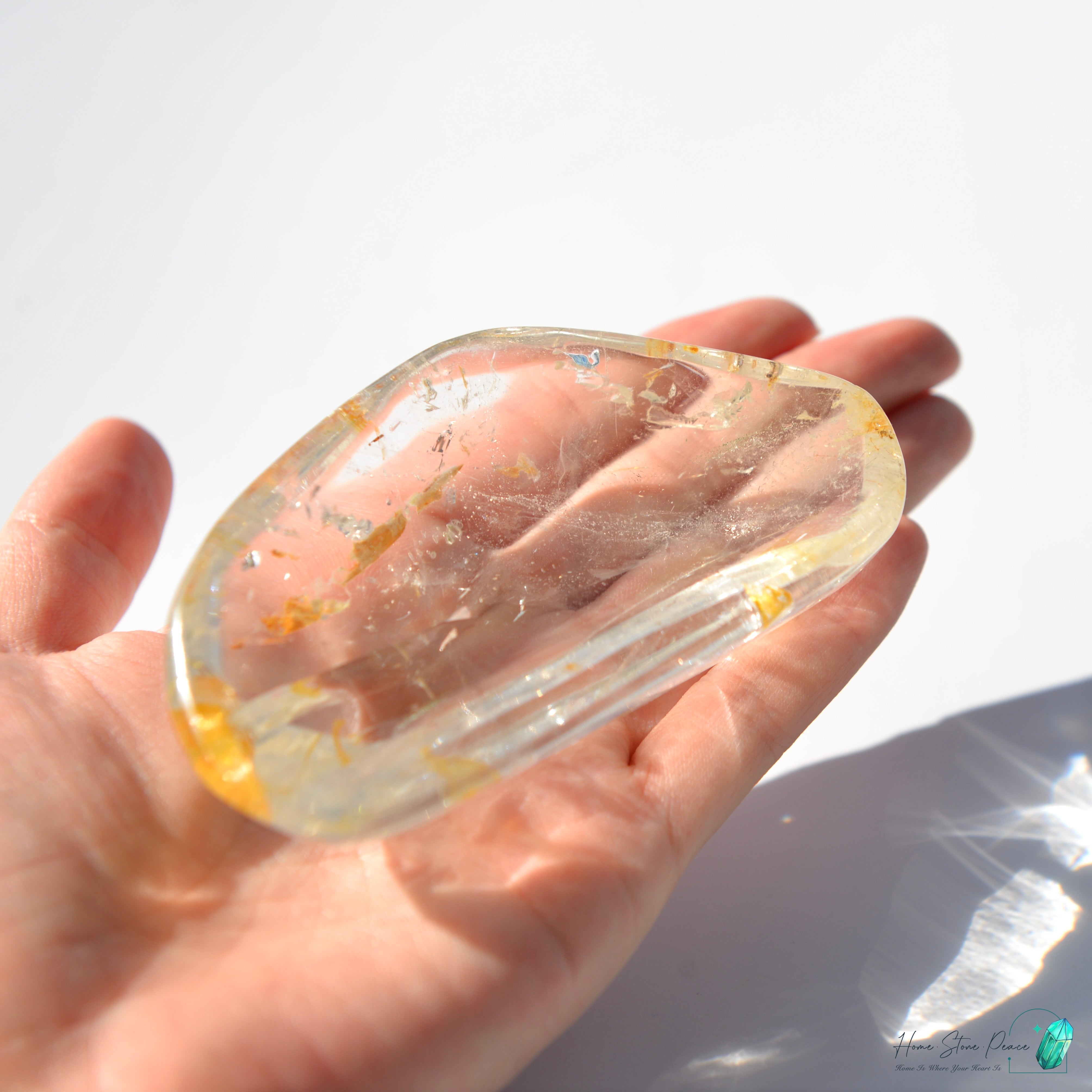 黃金治療癒者水晶小碟ゴールデンヒーラー小物皿