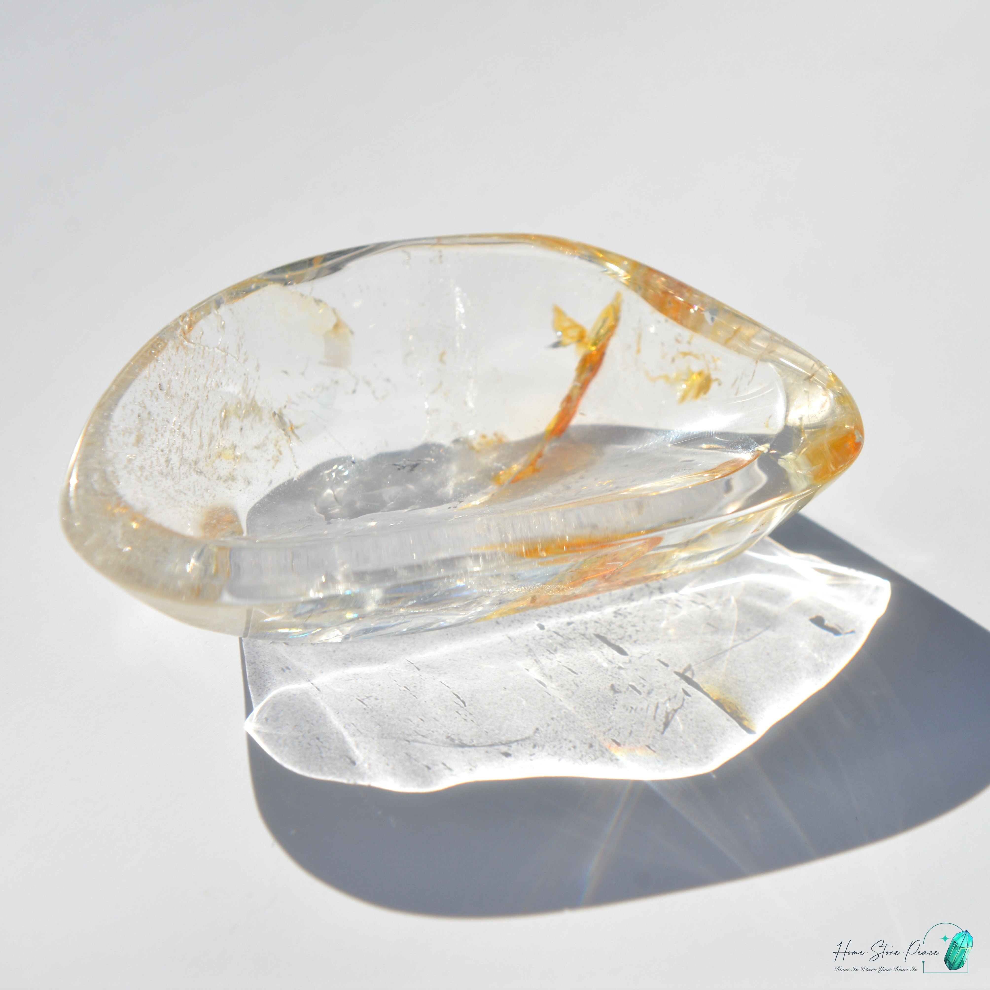 黃金治療癒者水晶小碟ゴールデンヒーラー小物皿