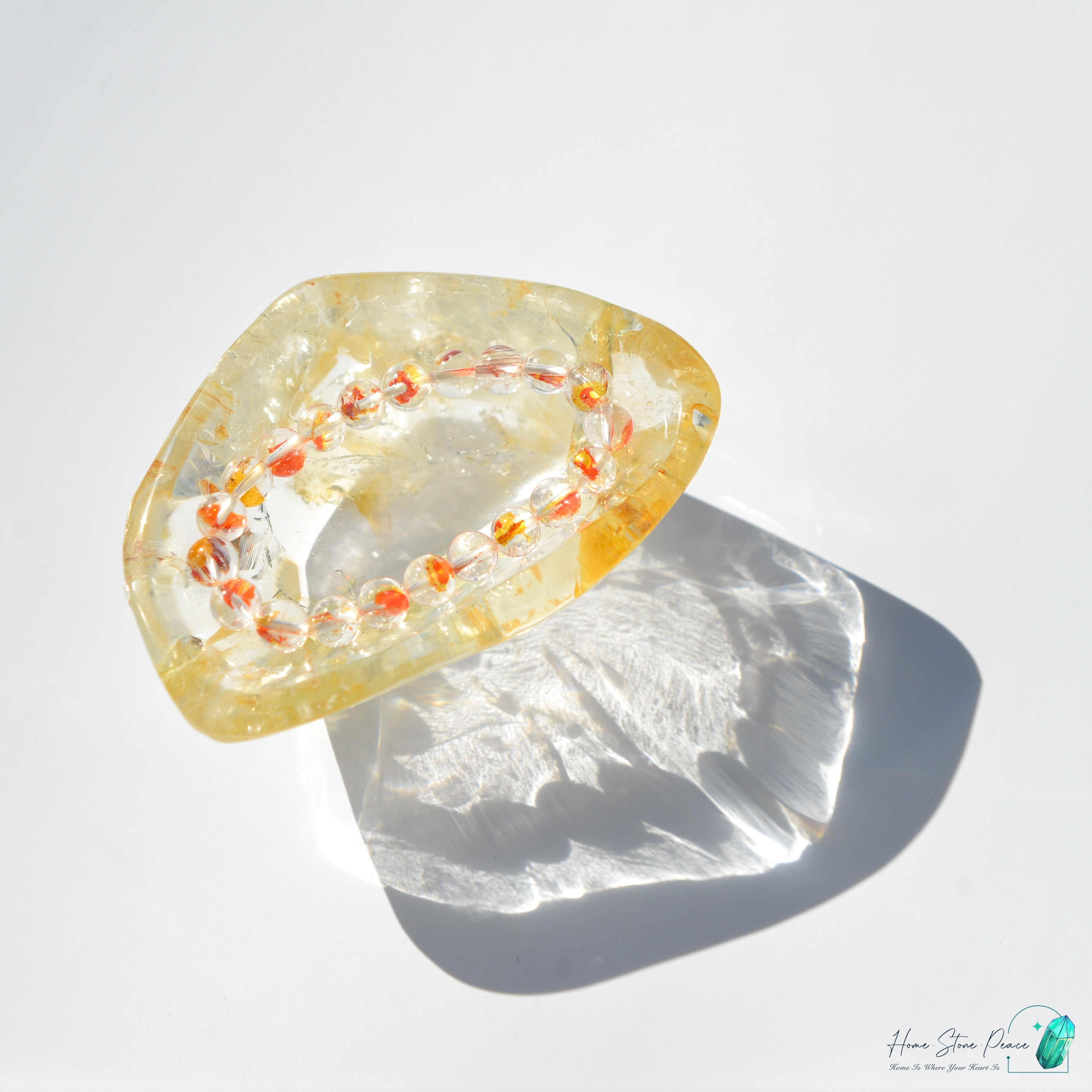 黃金治療癒者水晶小碟ゴールデンヒーラー小物皿