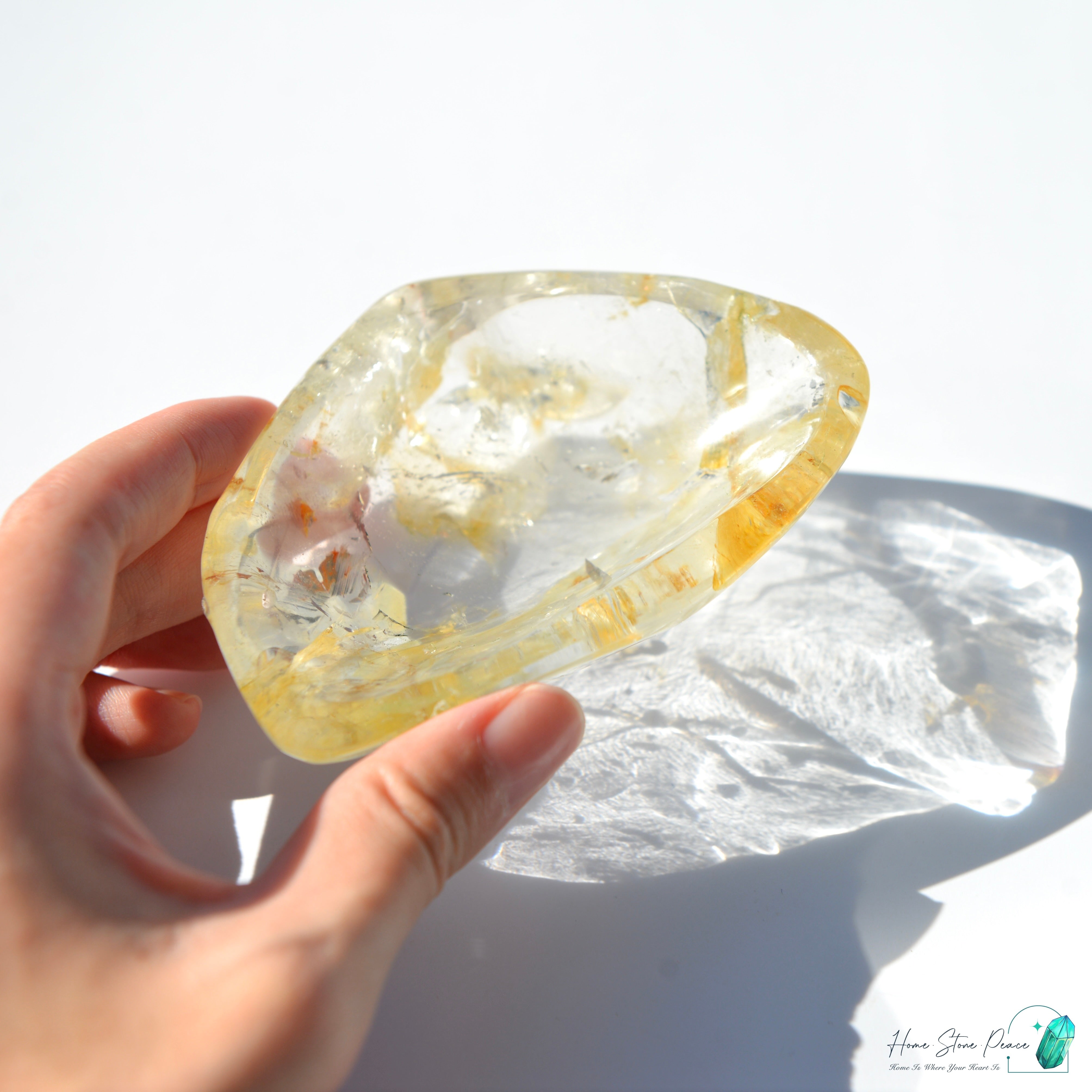 黃金治療癒者水晶小碟ゴールデンヒーラー小物皿