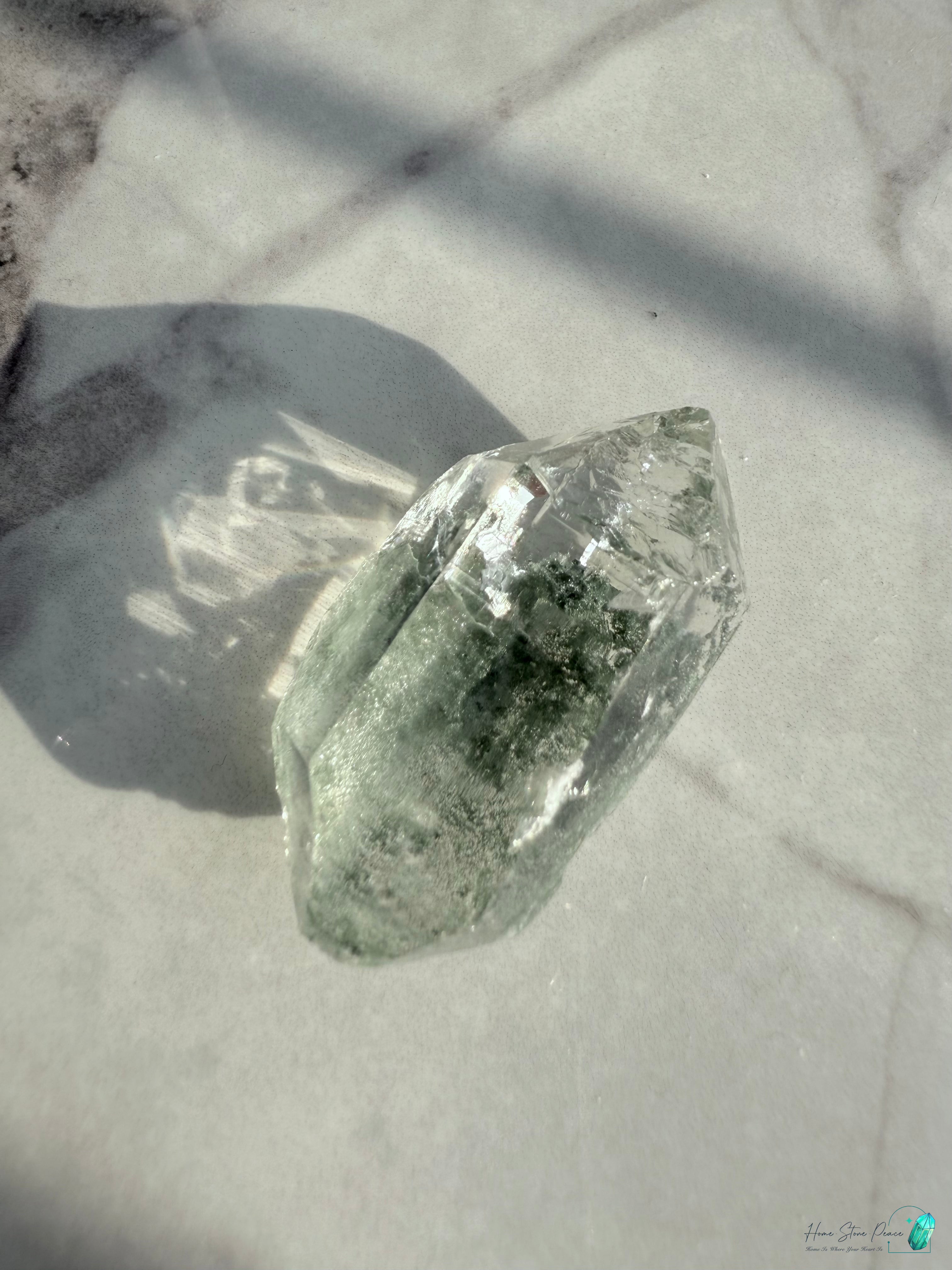 精品喜馬拉雅山綠泥共生水晶 Premium Himalayan Quartz with Green Chlorite