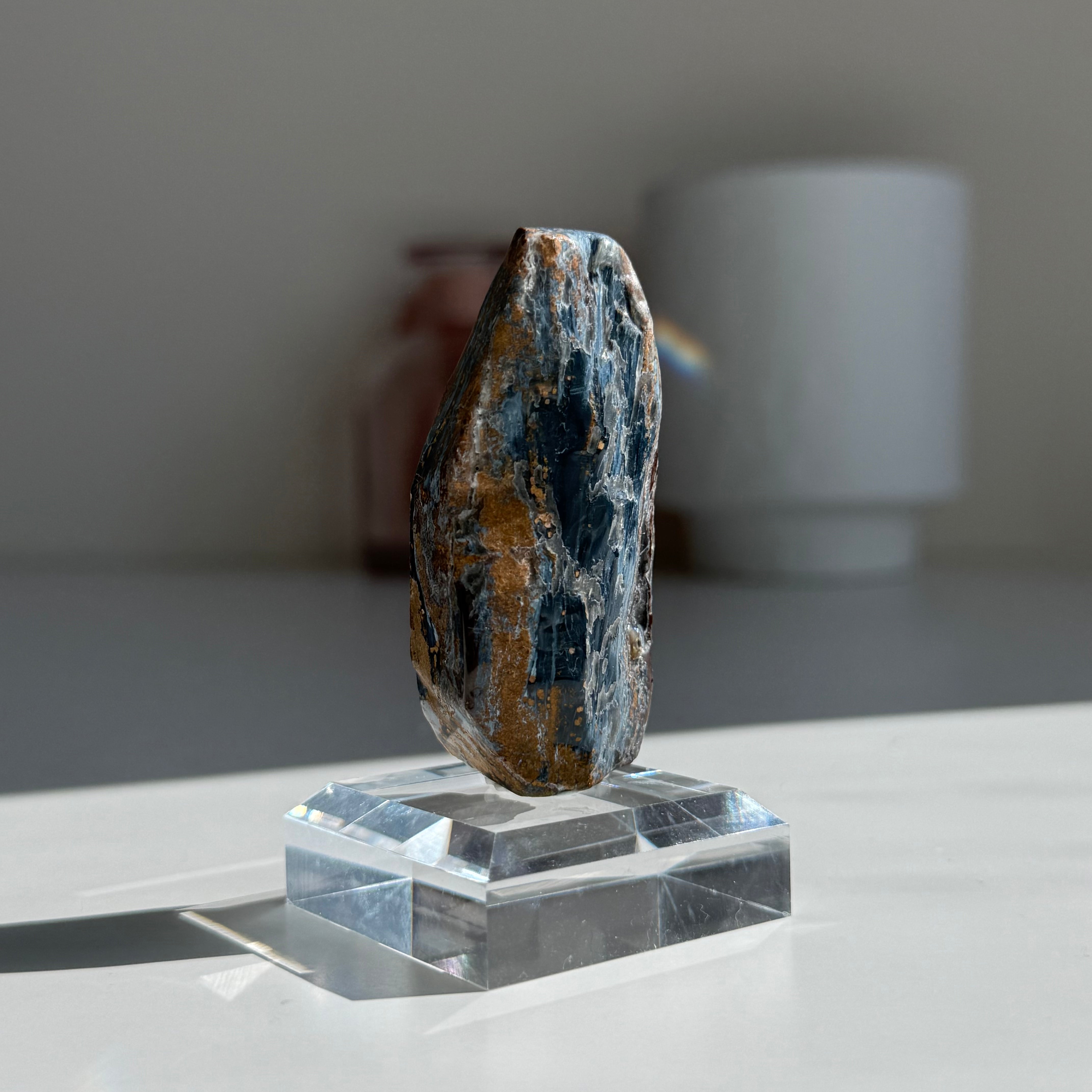 彼得石原石 Pietersite Cluster