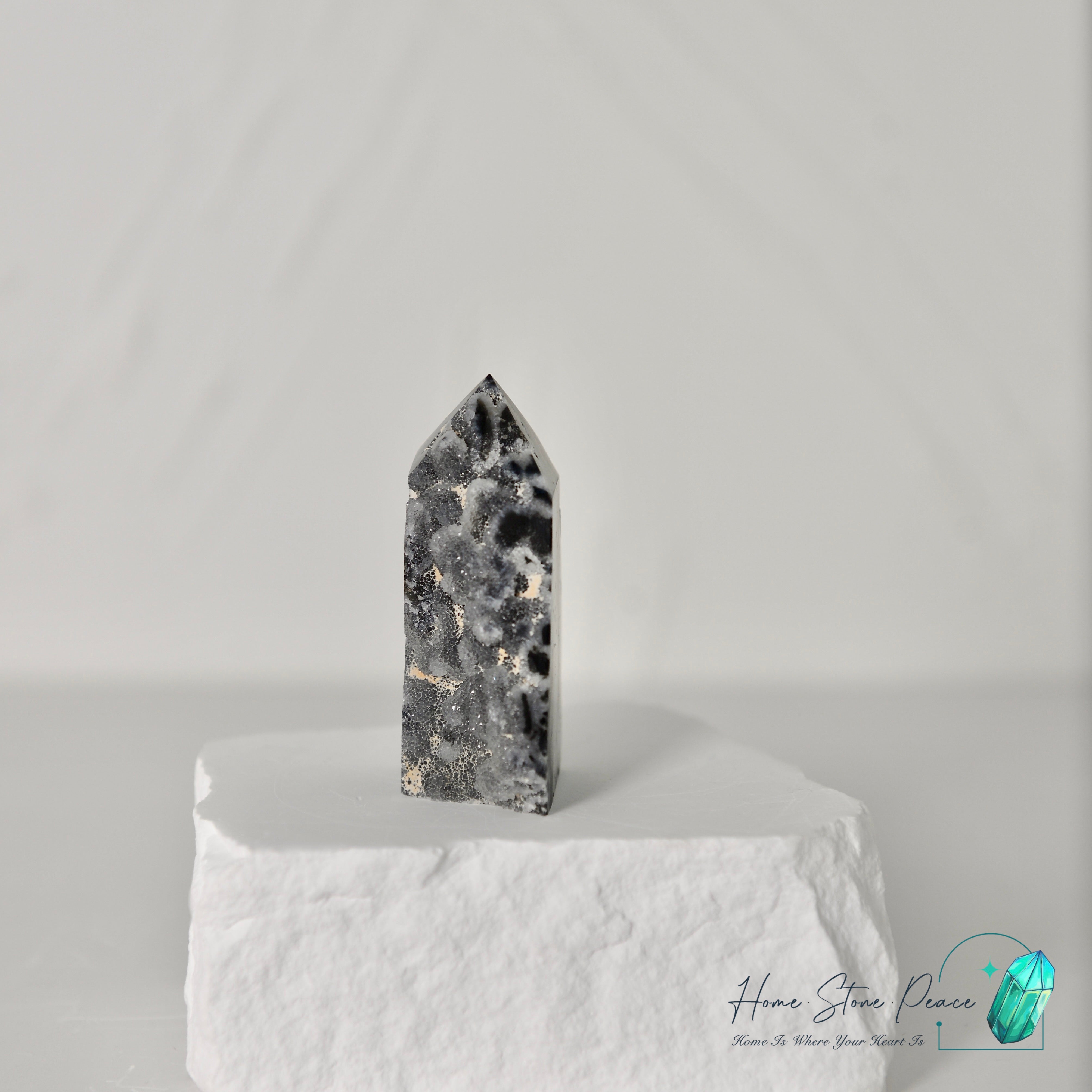 黑閃鋅礦擺設 Sphalerite Free Form