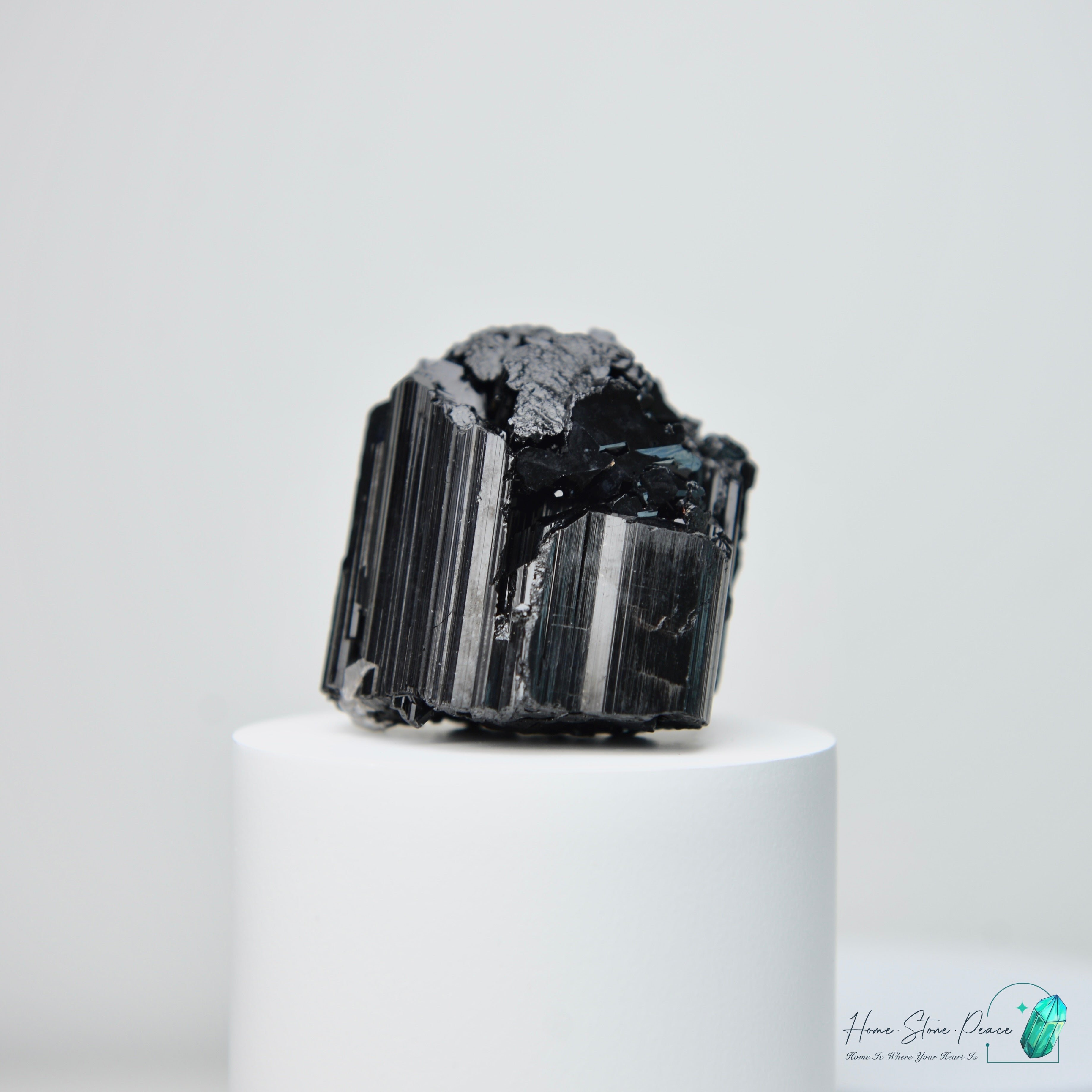 莫桑比克黑碧璽原石 Premium Mozambique Black Tourmaline